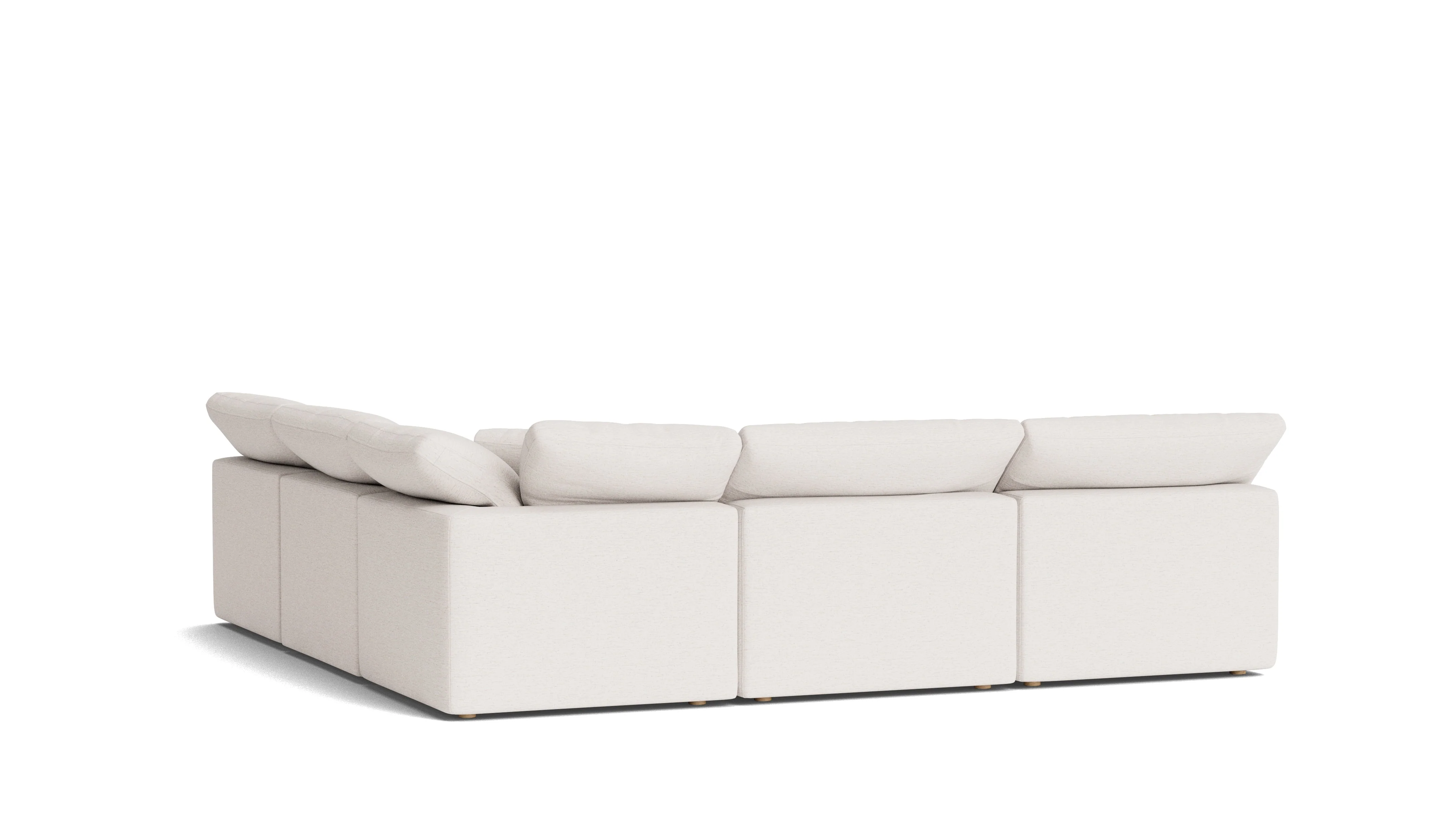 Movie Night™ 5-Piece Modular Sectional Open, Standard, Nomad Snow - Image 5