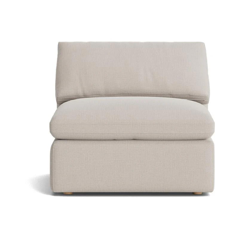 Movie Night™ Armless Chair, Standard, Clay