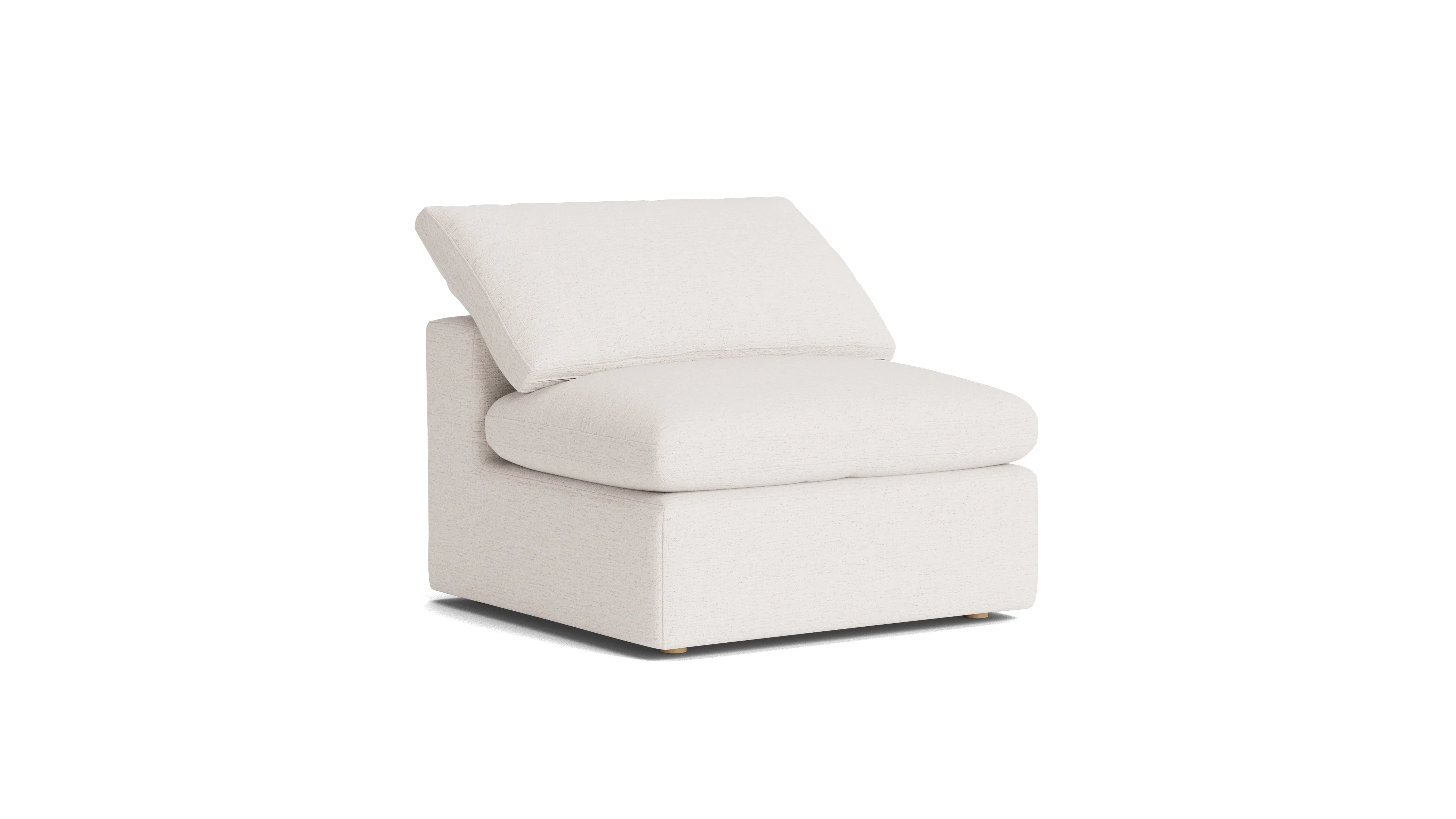 Movie Night™ Armless Chair, Standard, Nomad Snow - Image 3