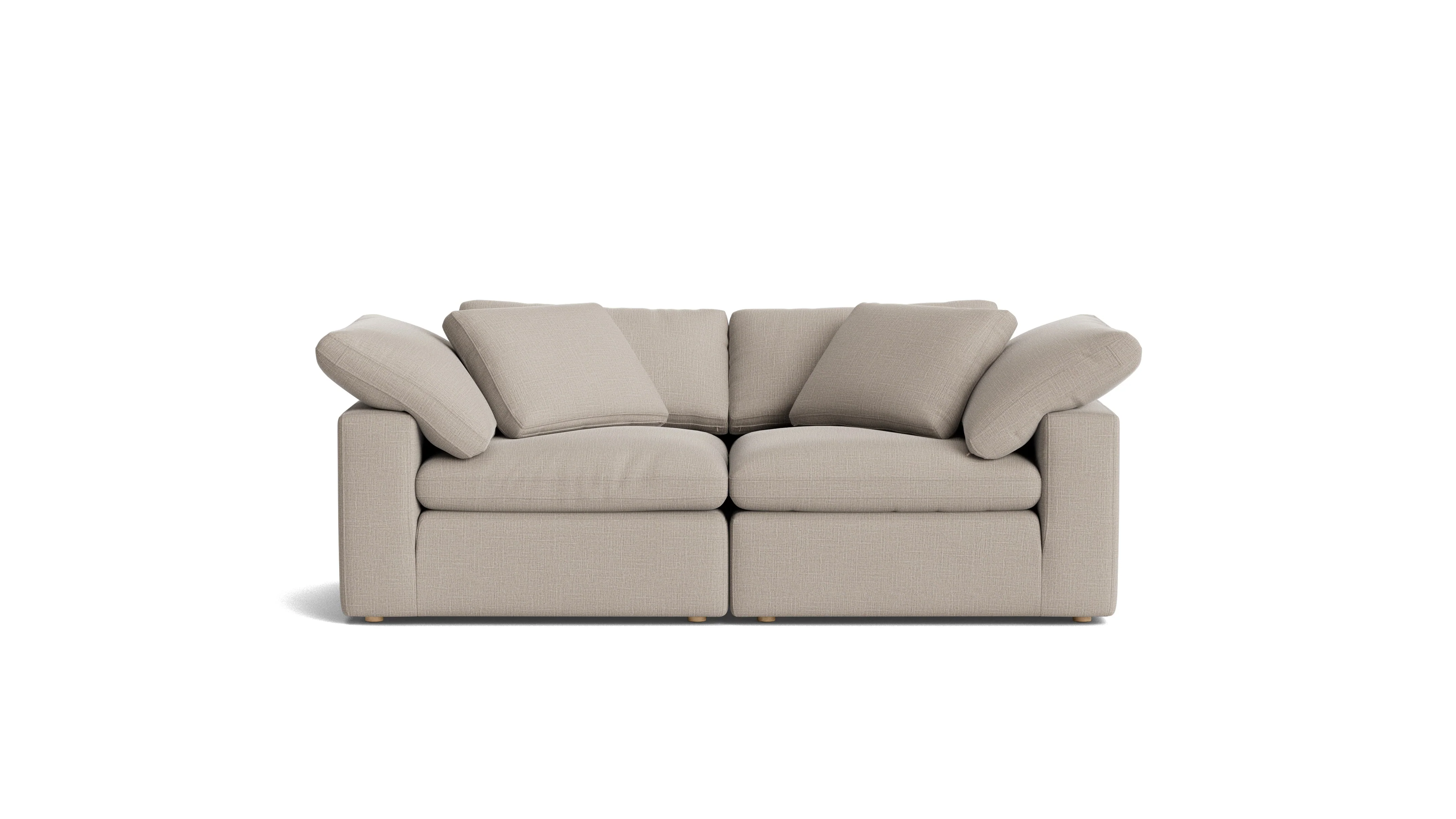 Movie Night™ 2-Piece Modular Sofa, Large, Light Pebble - Image 2
