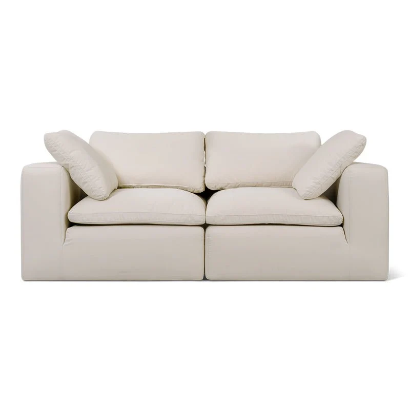 Movie Night™ Outdoor 2-Piece Modular Sofa, Standard, Ivory
