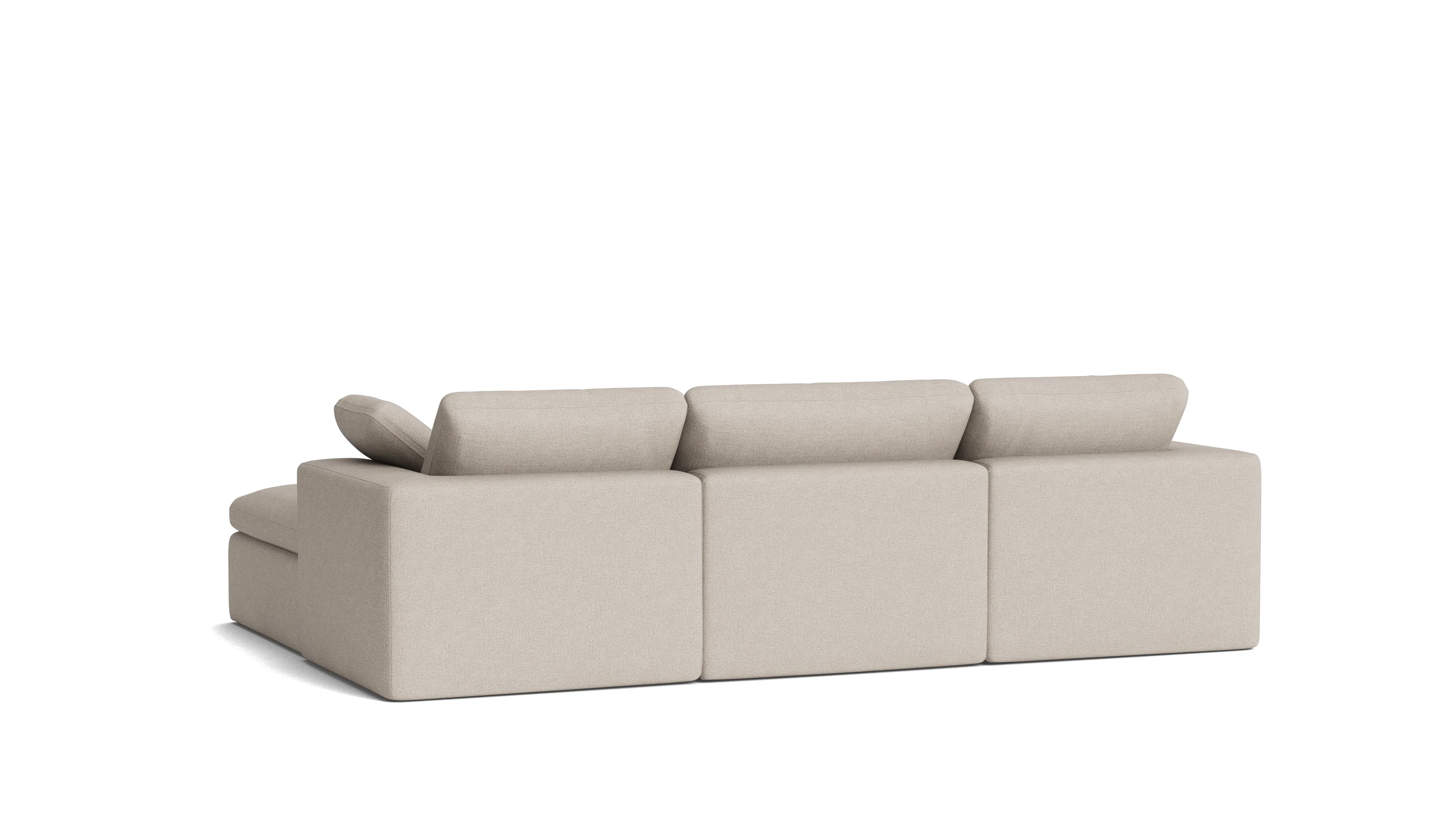 Movie Night™ Outdoor 4-Piece Modular Sectional, Standard, Desert - Image 7