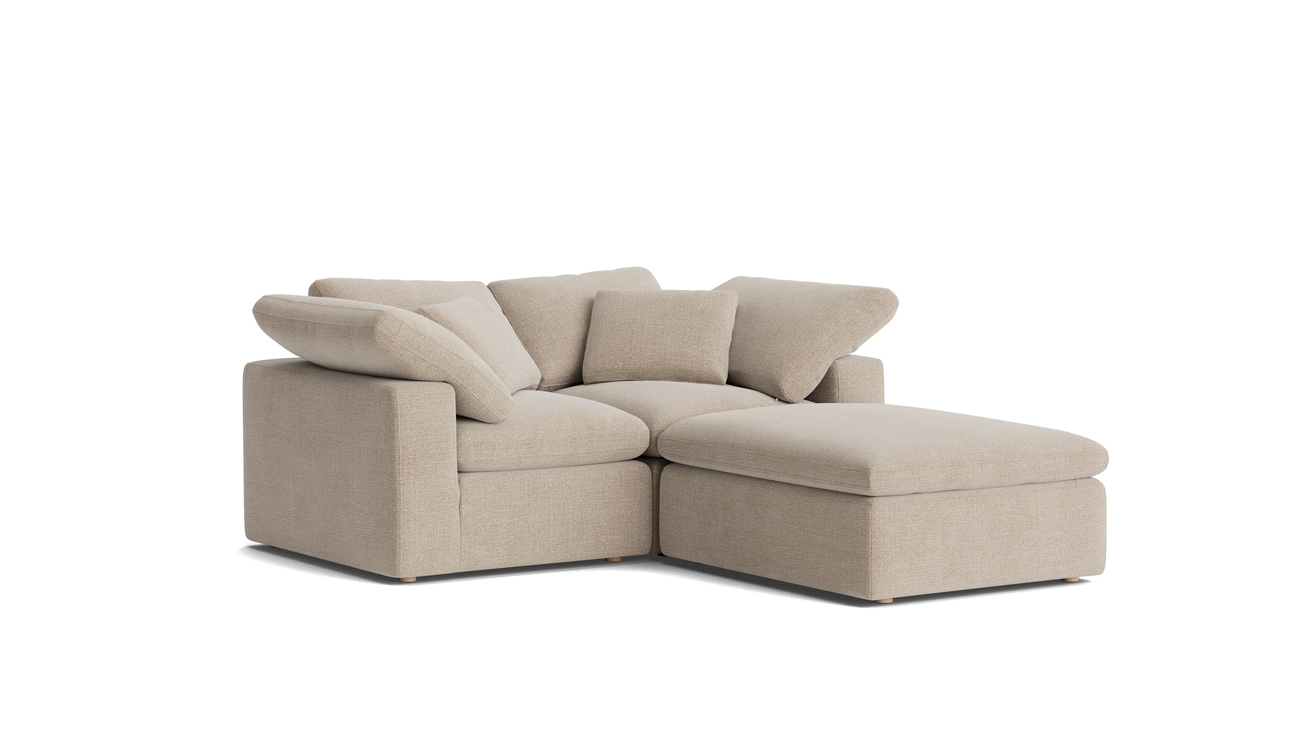 Movie Night™ 3-Piece Modular Sectional, Standard, Champagne - Image 3