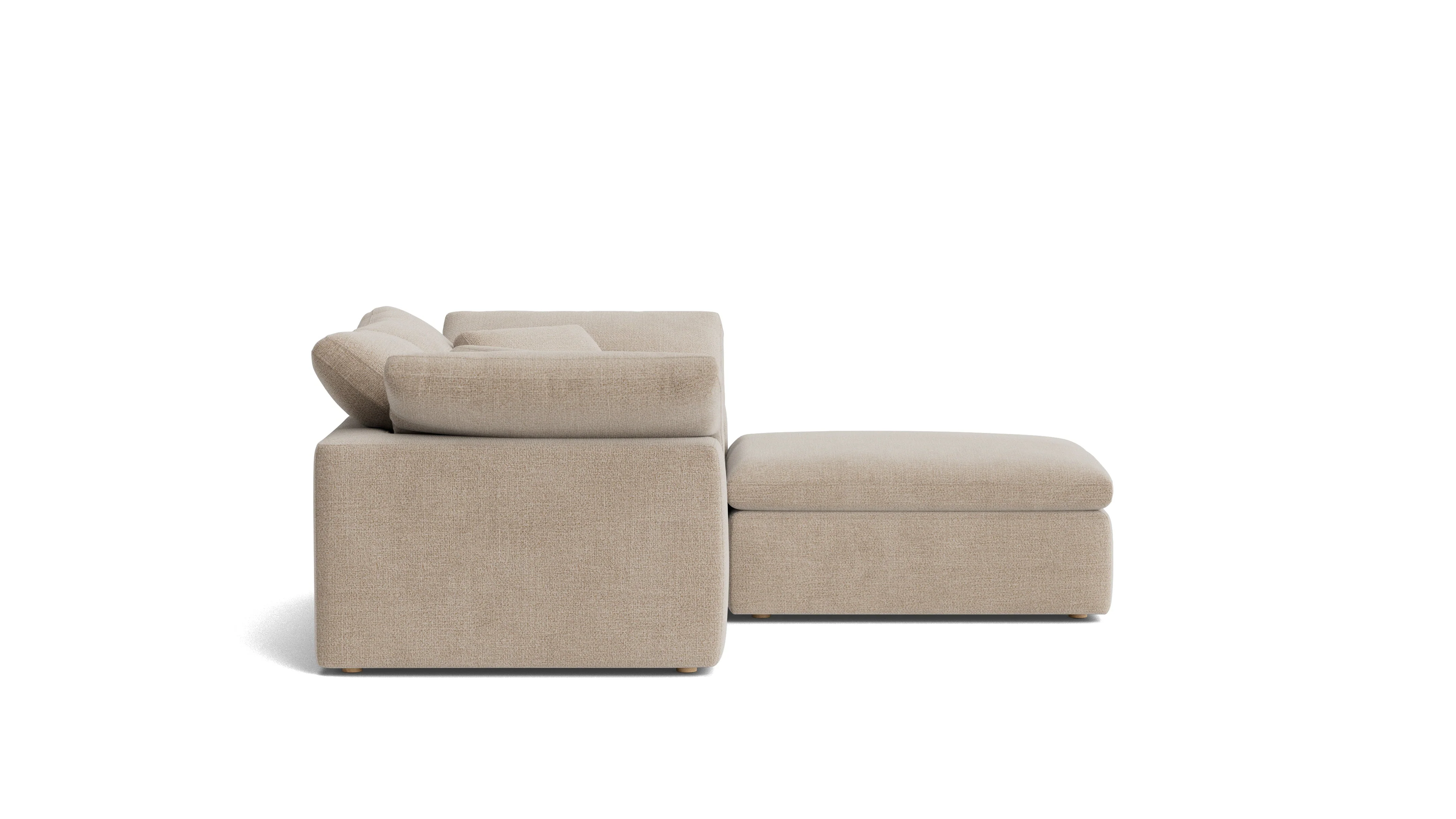 Movie Night™ 3-Piece Modular Sectional, Standard, Champagne - Image 4