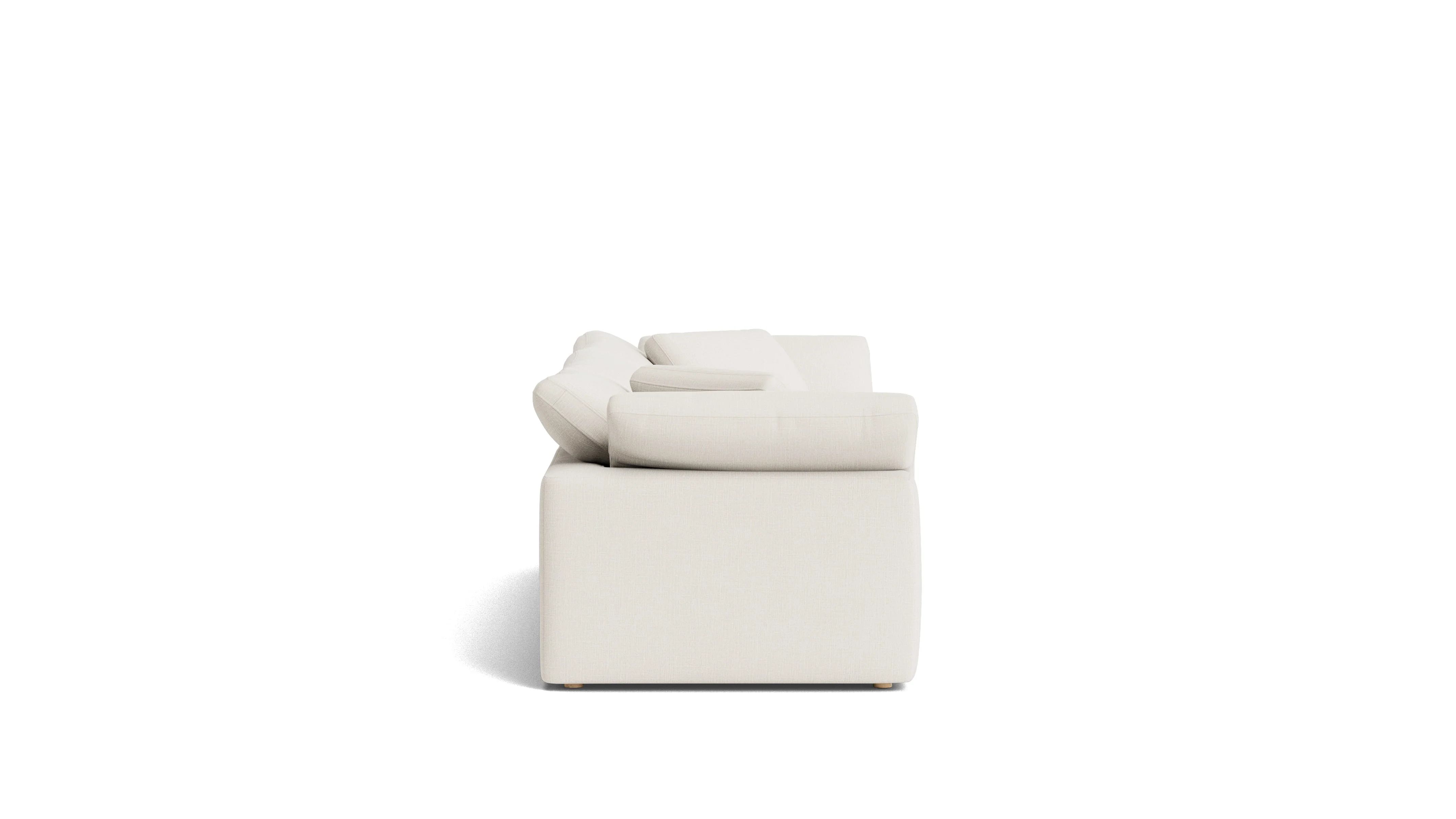 Movie Night™ 3-Piece Modular Sofa, Large, Cream Linen - Image 6