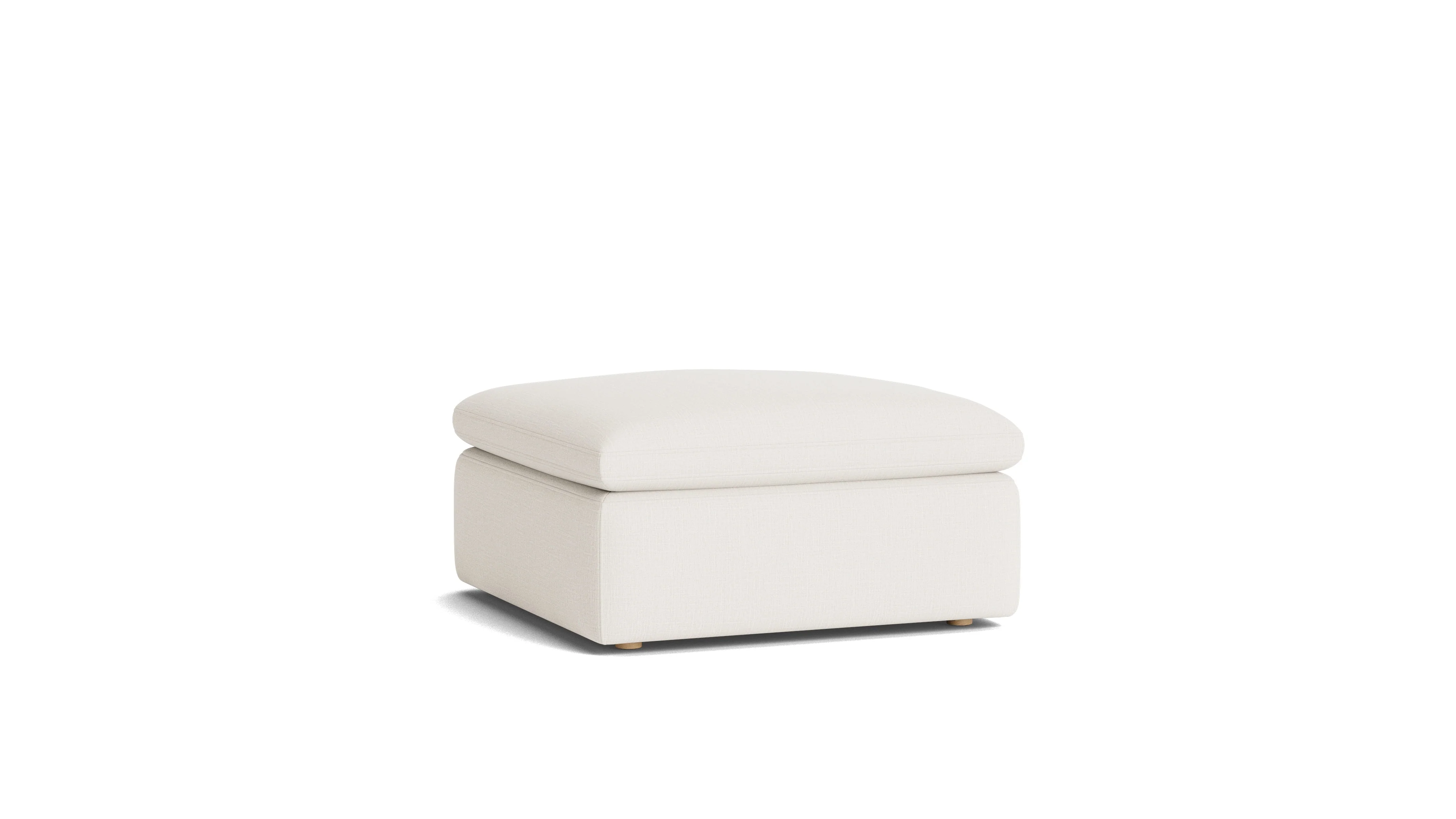 Movie Night™ Ottoman, Large, Cream Linen - Image 6