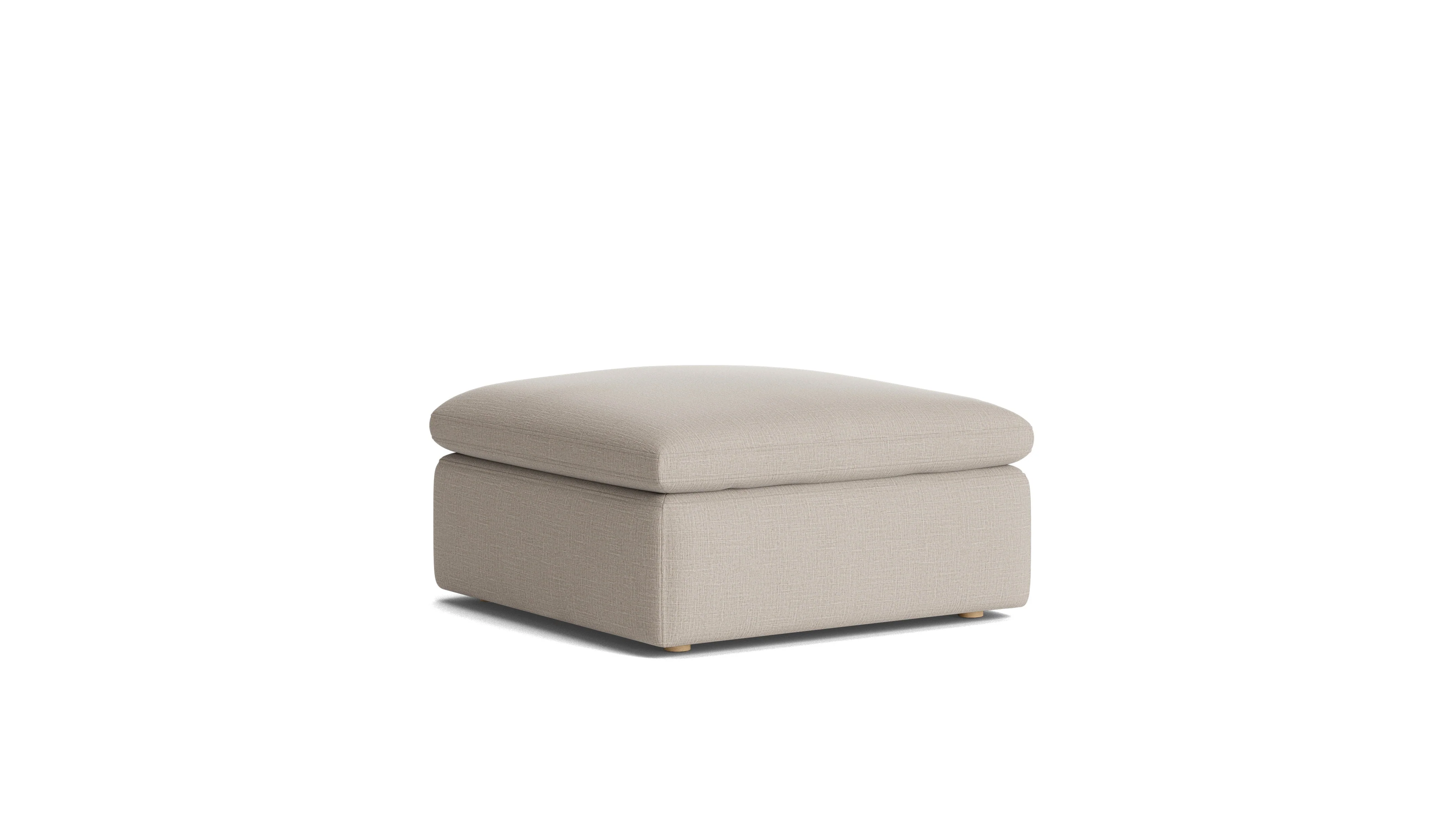 Movie Night™ Ottoman, Large, Light Pebble - Image 3