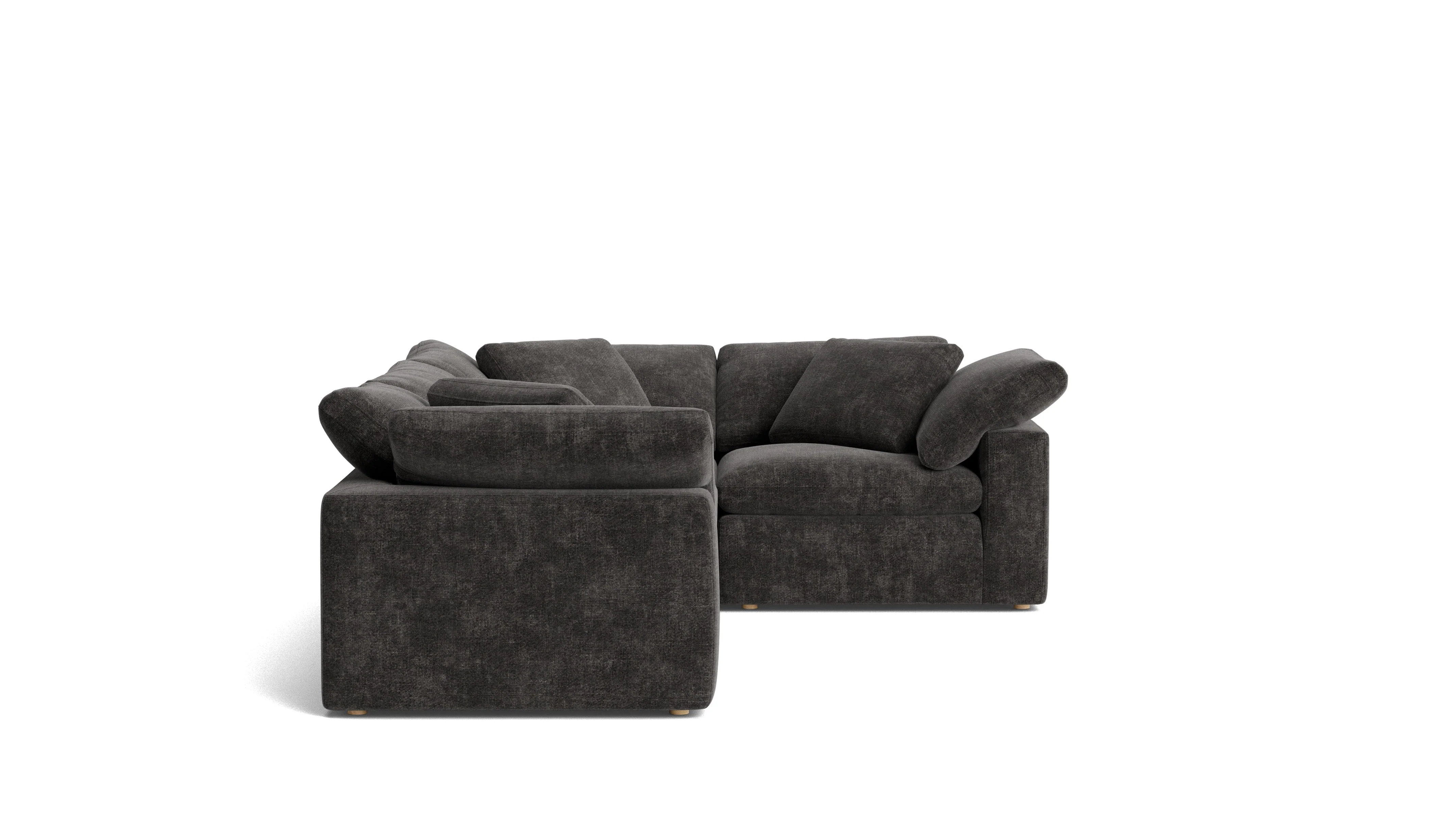 Movie Night™ 4-Piece Modular Sectional Closed, Large, Truffle - Image 4
