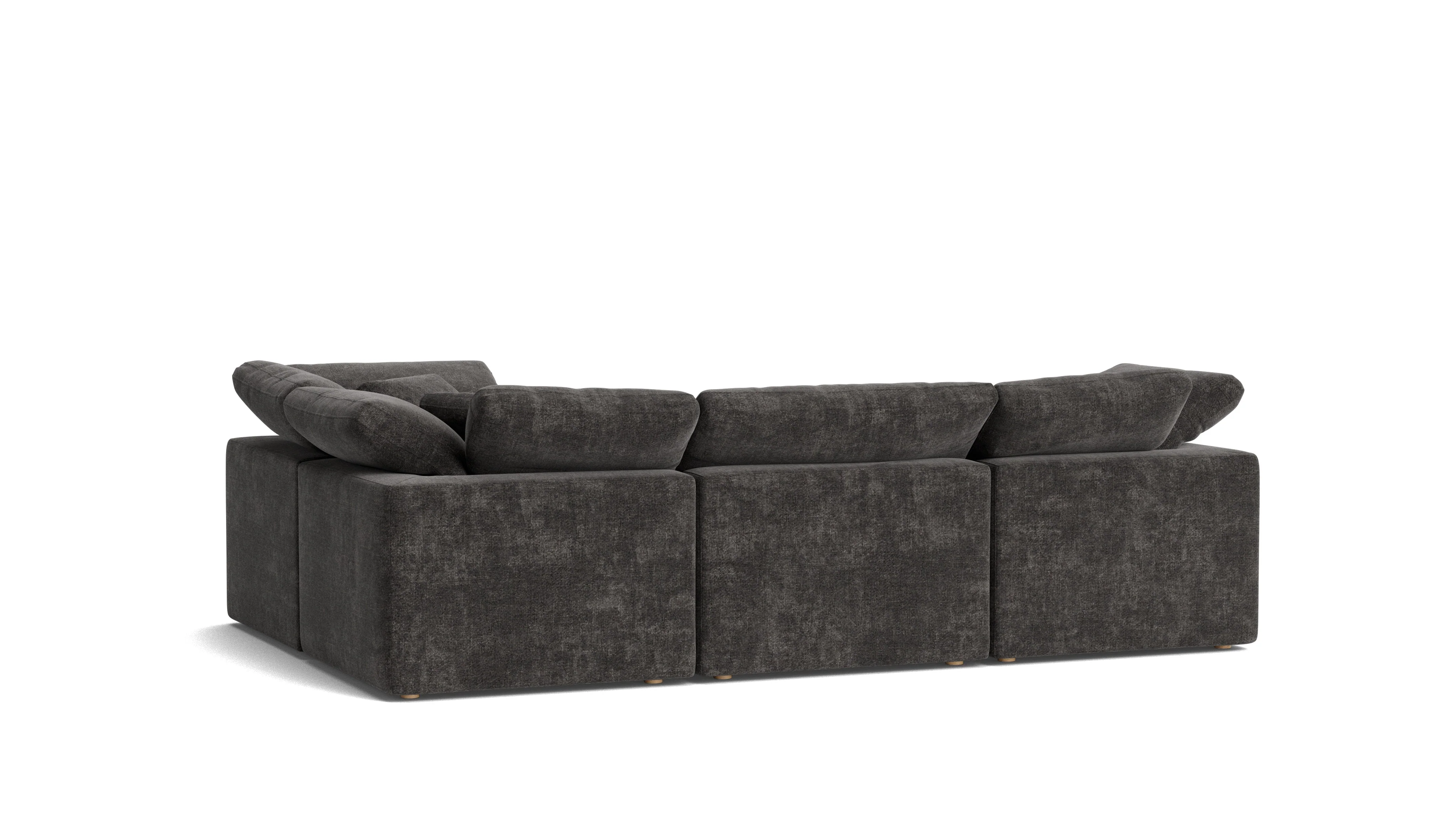 Movie Night™ 4-Piece Modular Sectional Closed, Standard, Truffle - Image 5
