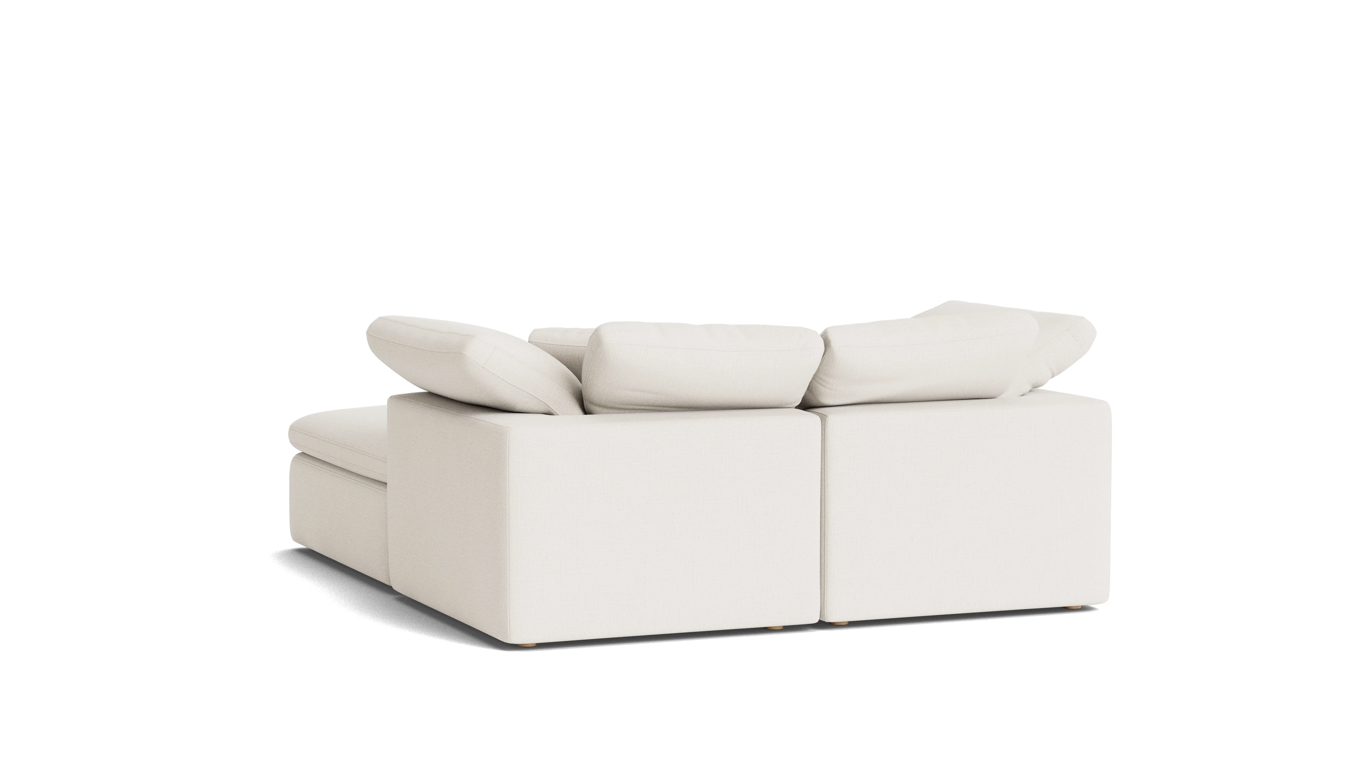 Movie Night™ 3-Piece Modular Sectional, Standard, Cream Linen - Image 6