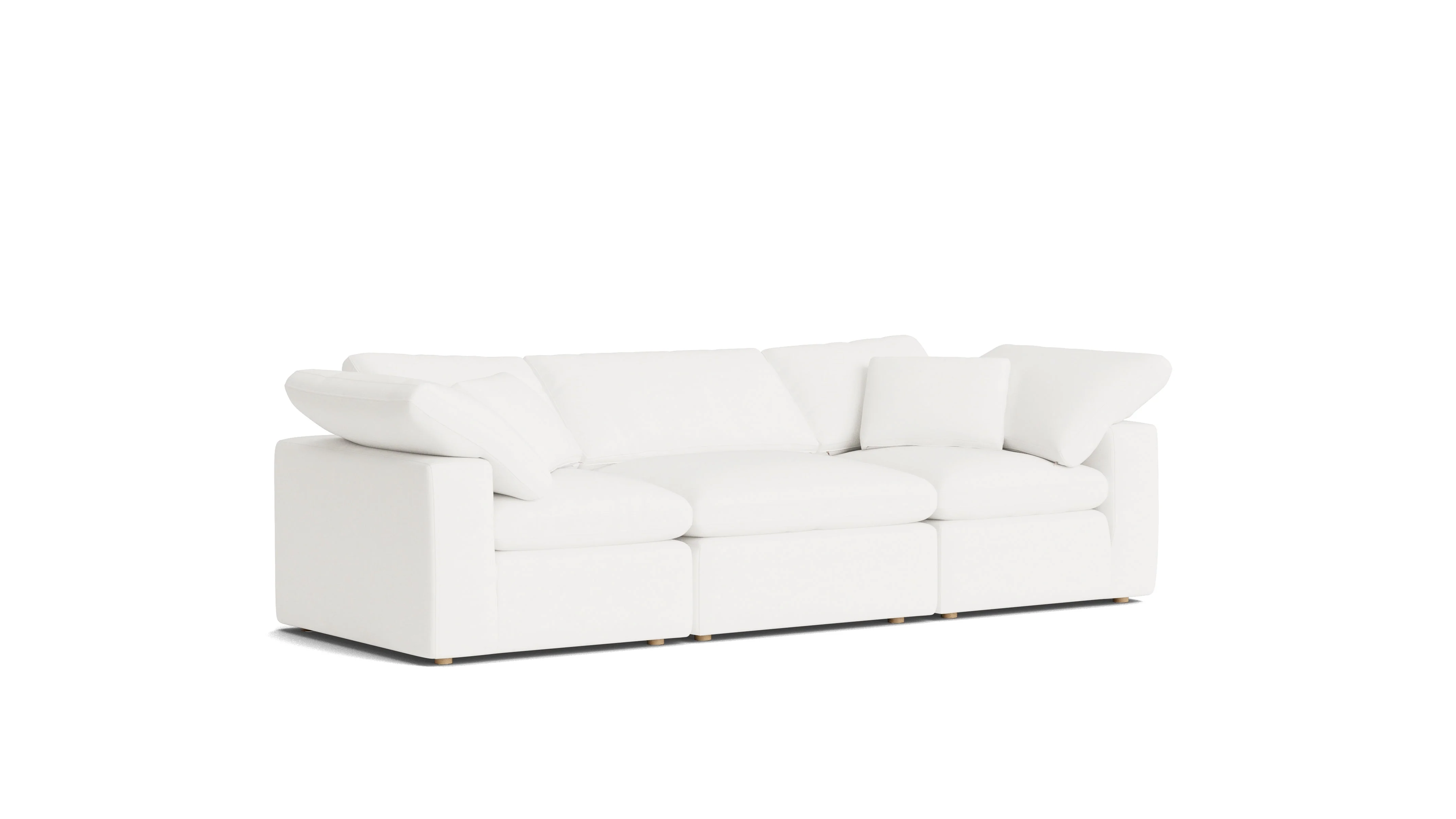 Movie Night™ 3-Piece Modular Sofa, Standard, Brie - Image 4