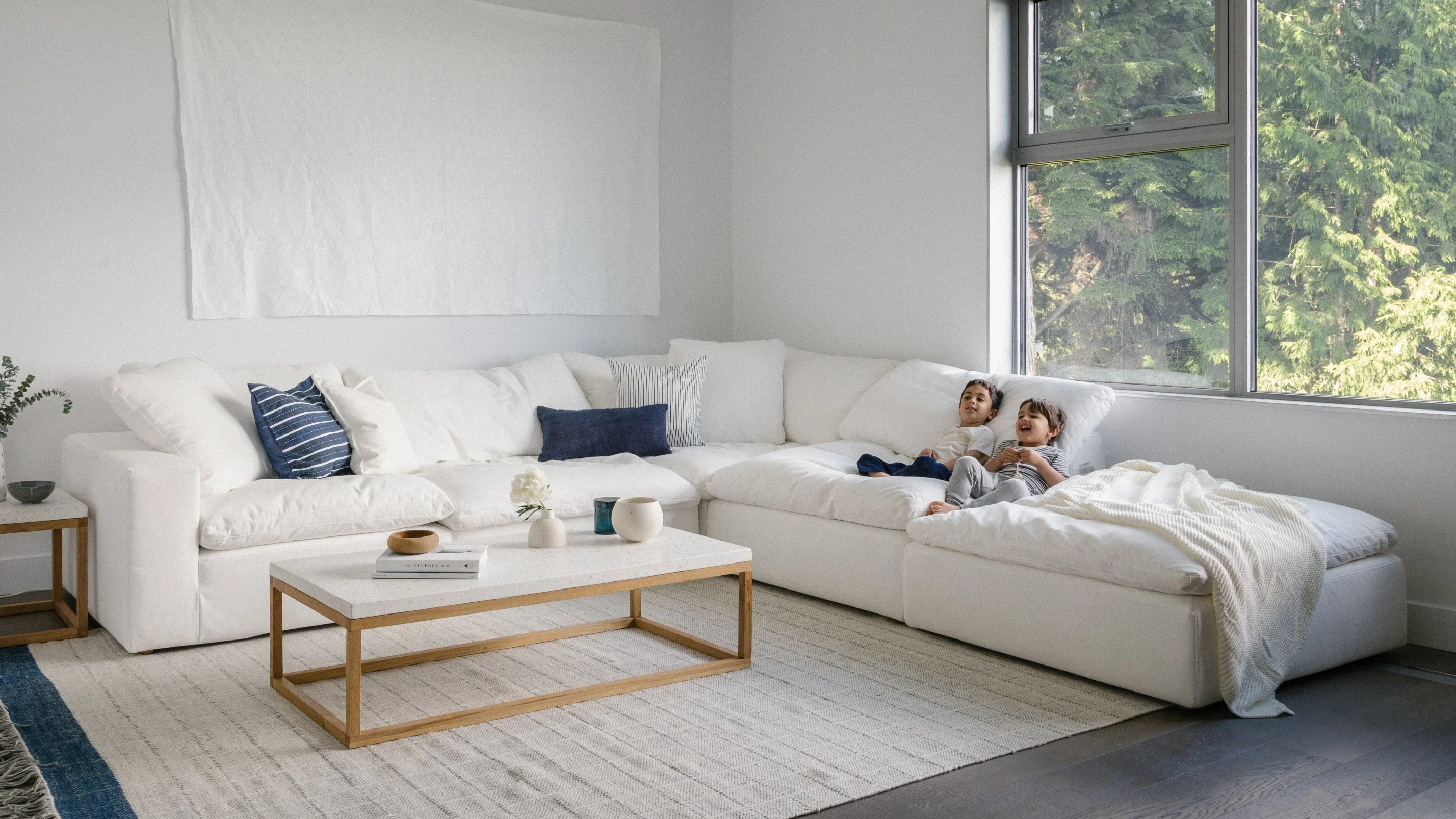 Movie Night™ 5-Piece Modular Sectional, Standard, Brie - Image 3