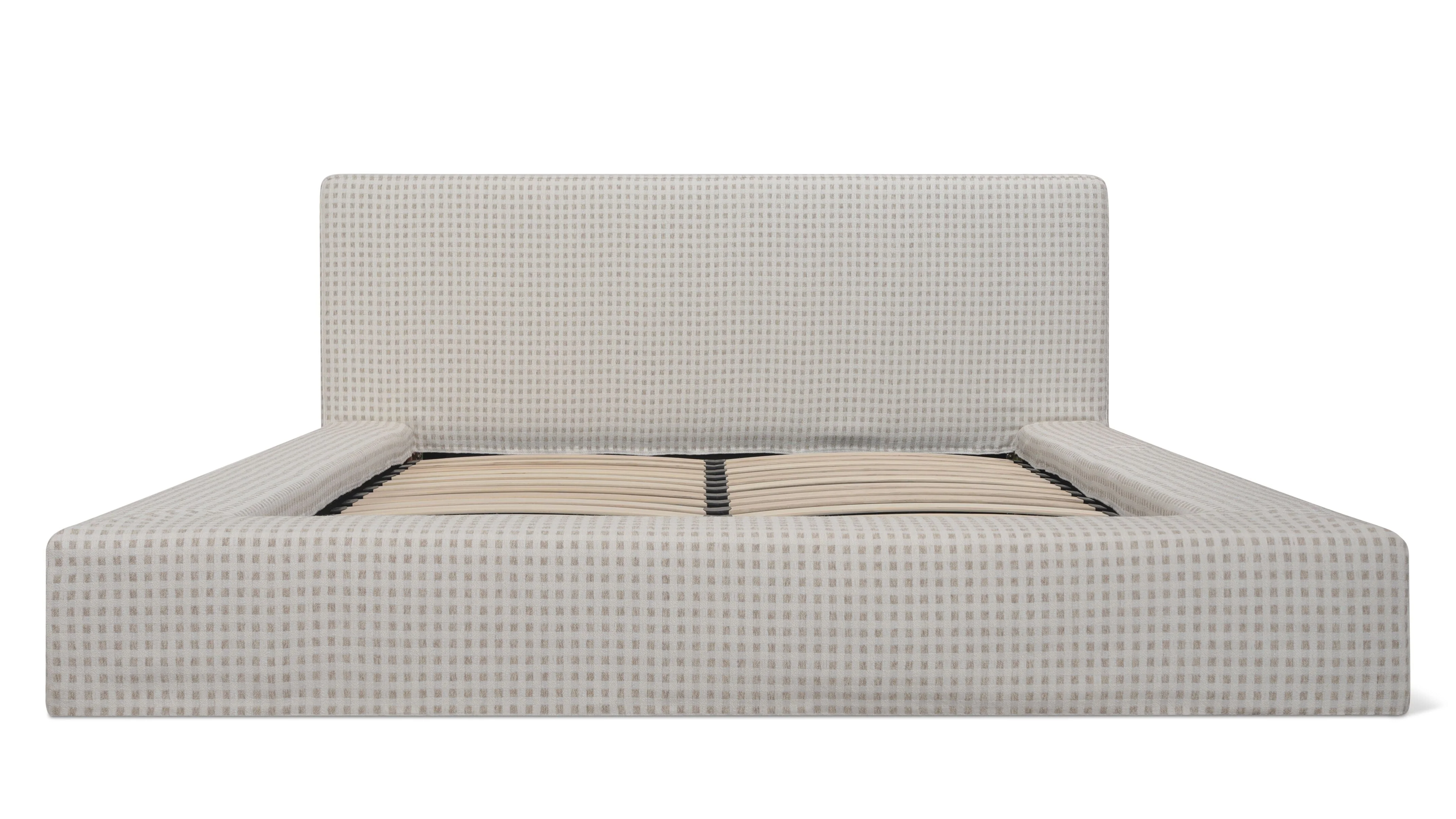 Movie Night™ Storage Bed, King, Carmel Check - Image 4