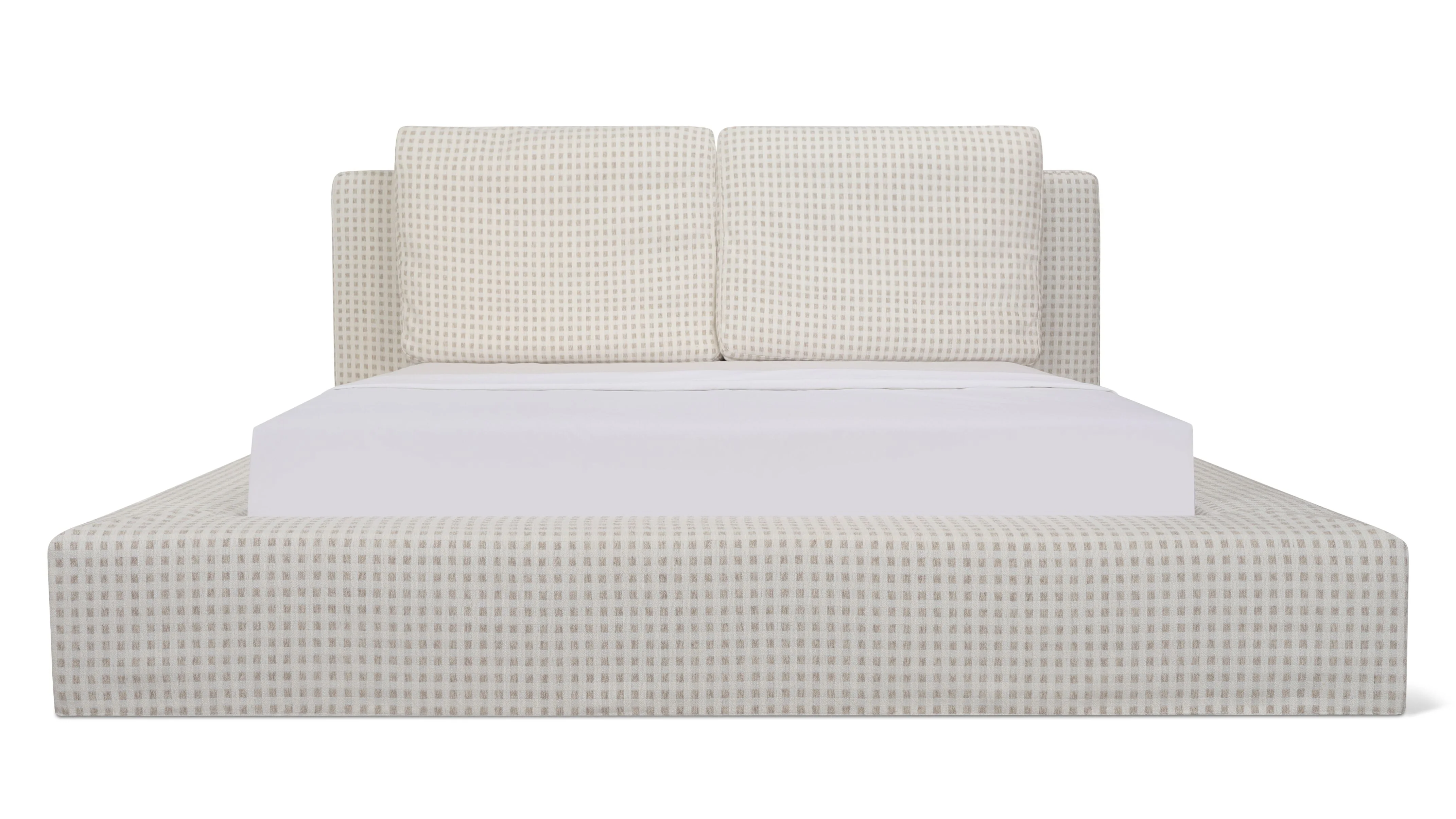 Movie Night™ Storage Bed, Queen, Carmel Check - Image 2