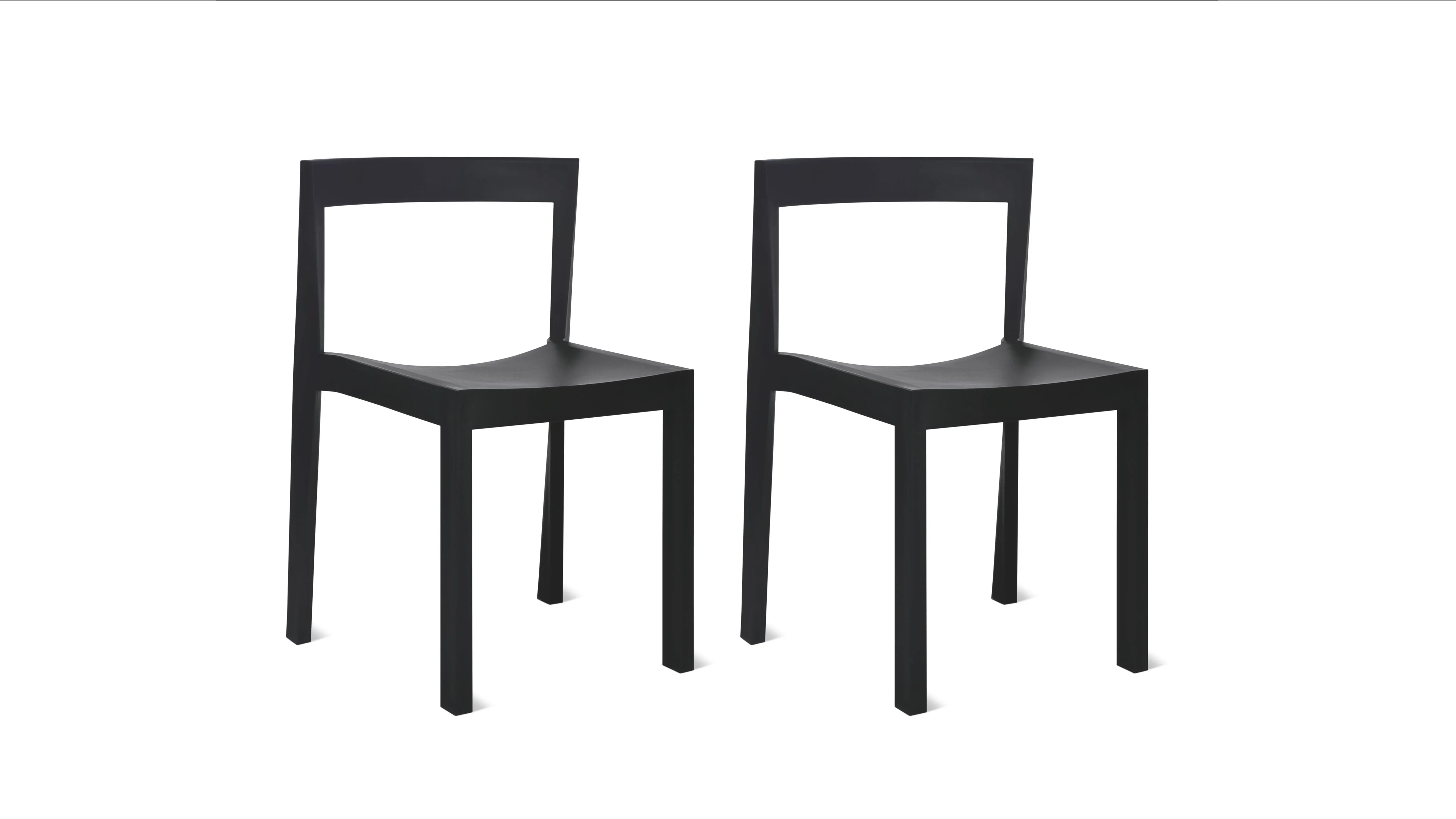 Open Air Outdoor Dining Chair (Set Of Two), Carbon - Image 4