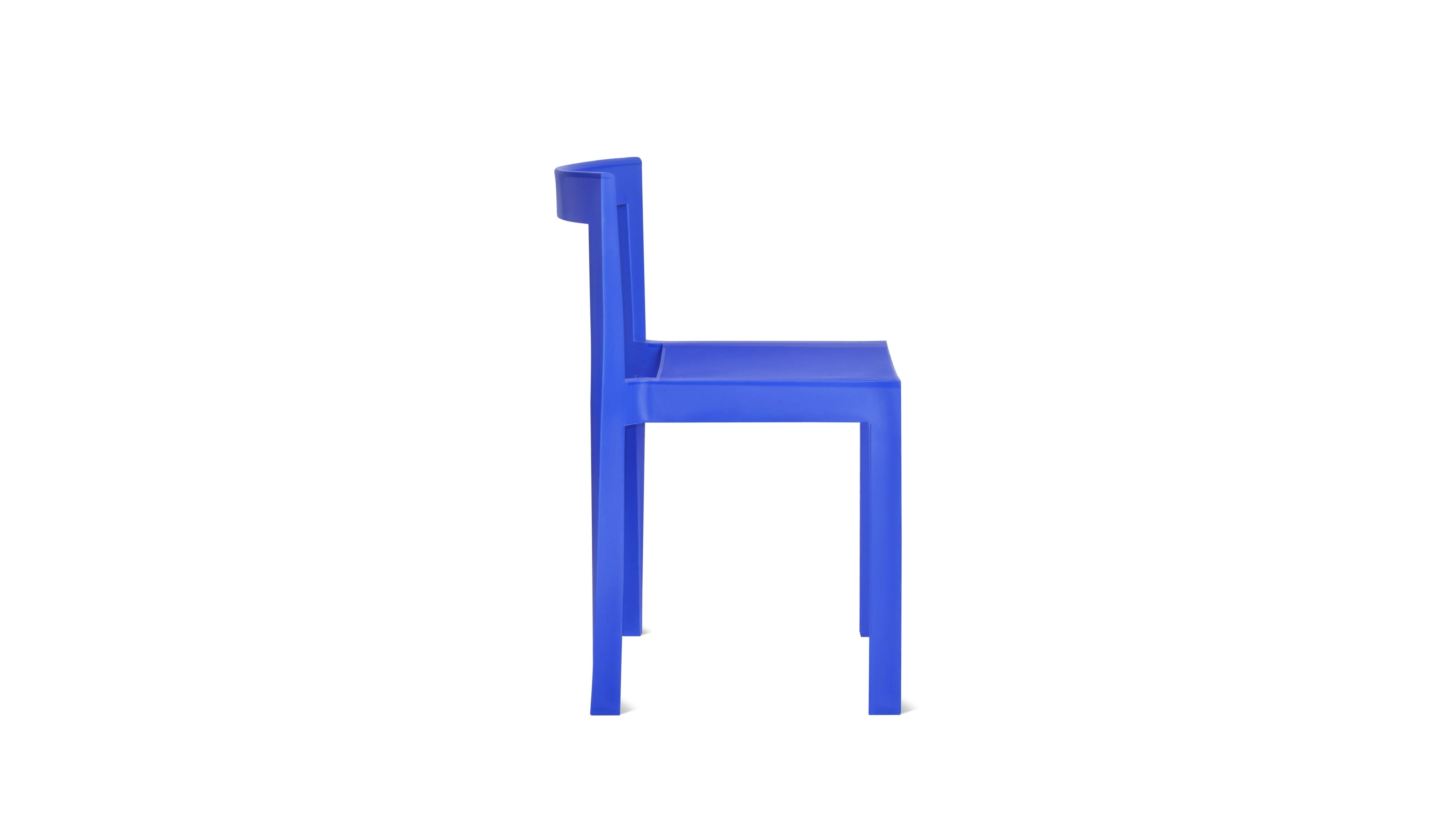 Open Air Outdoor Dining Chair (Set Of Two), Cobalt - Image 6