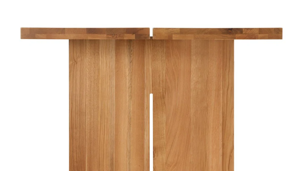 Plane Dining Table, Seats 8-10 People, Oak - Image 12