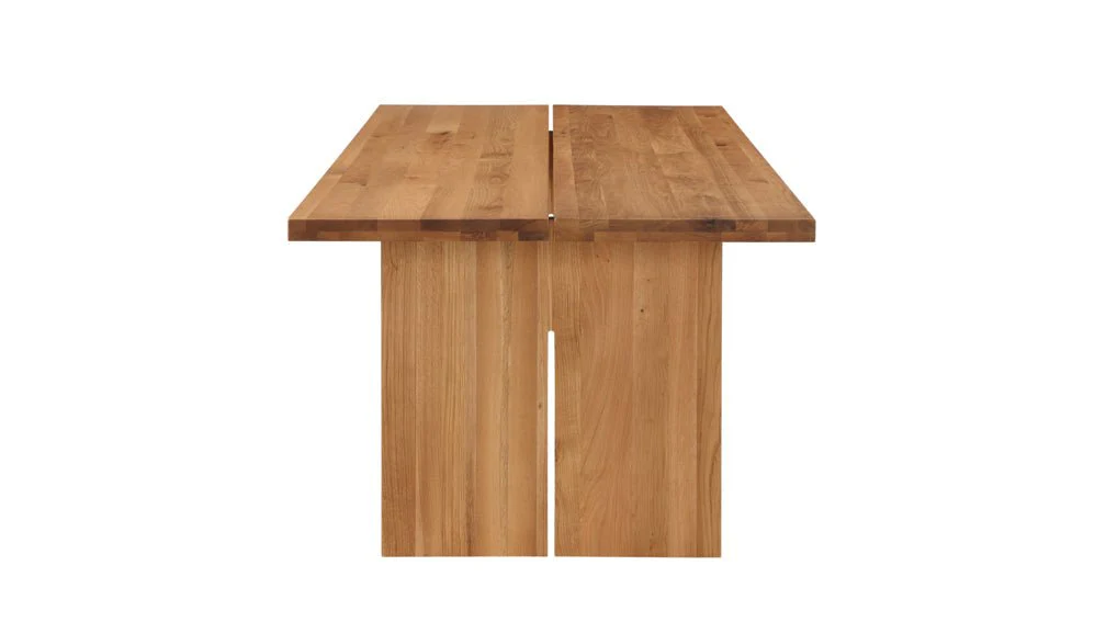 Plane Dining Table, Seats 8-10 People, Oak - Image 6