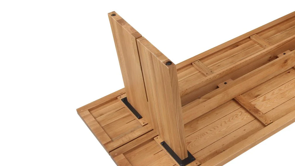 Plane Dining Table, Seats 8-10 People, Oak - Image 8