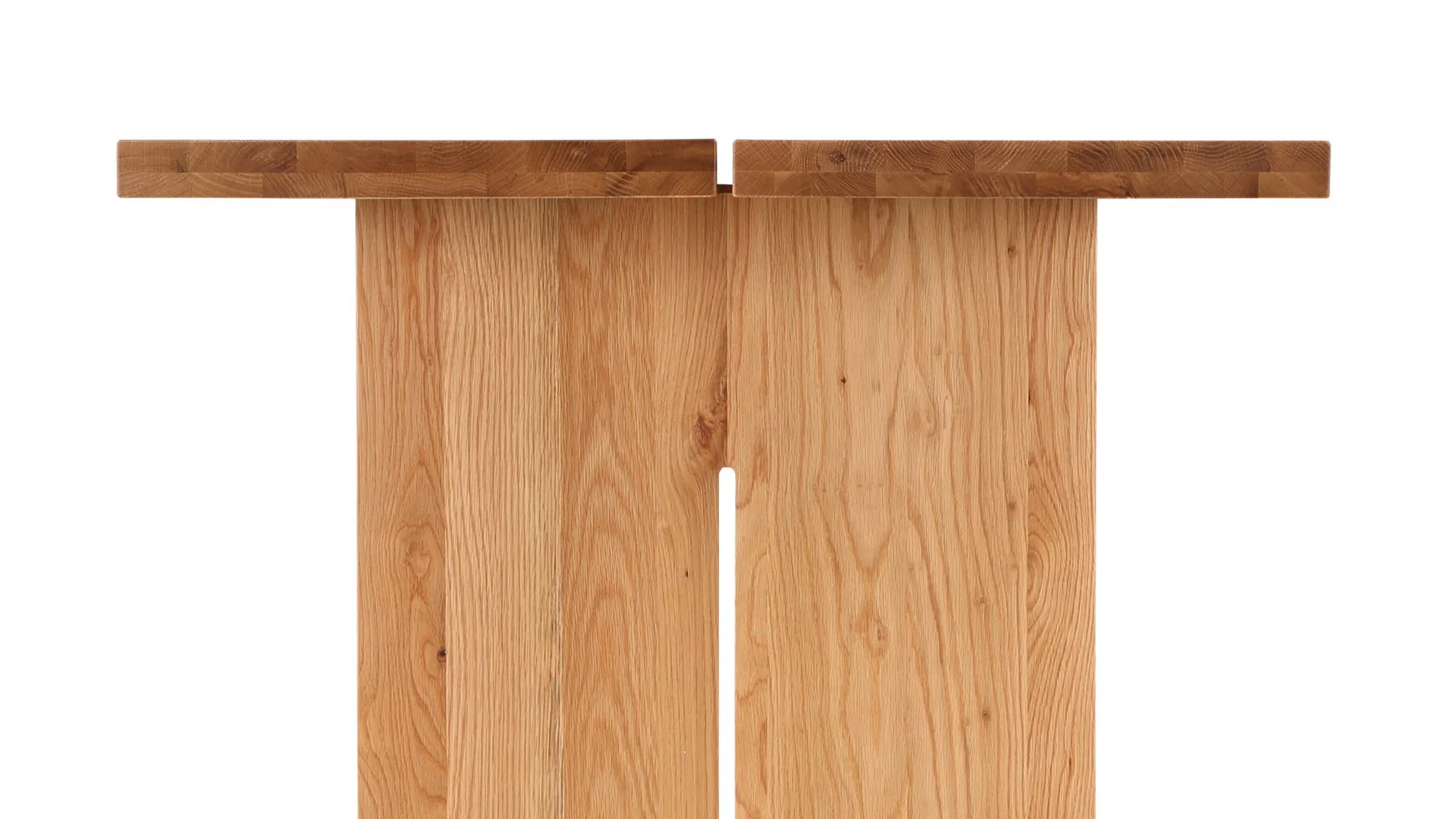 Plane Dining Table, Seats 4-6 People, Oak - Image 12