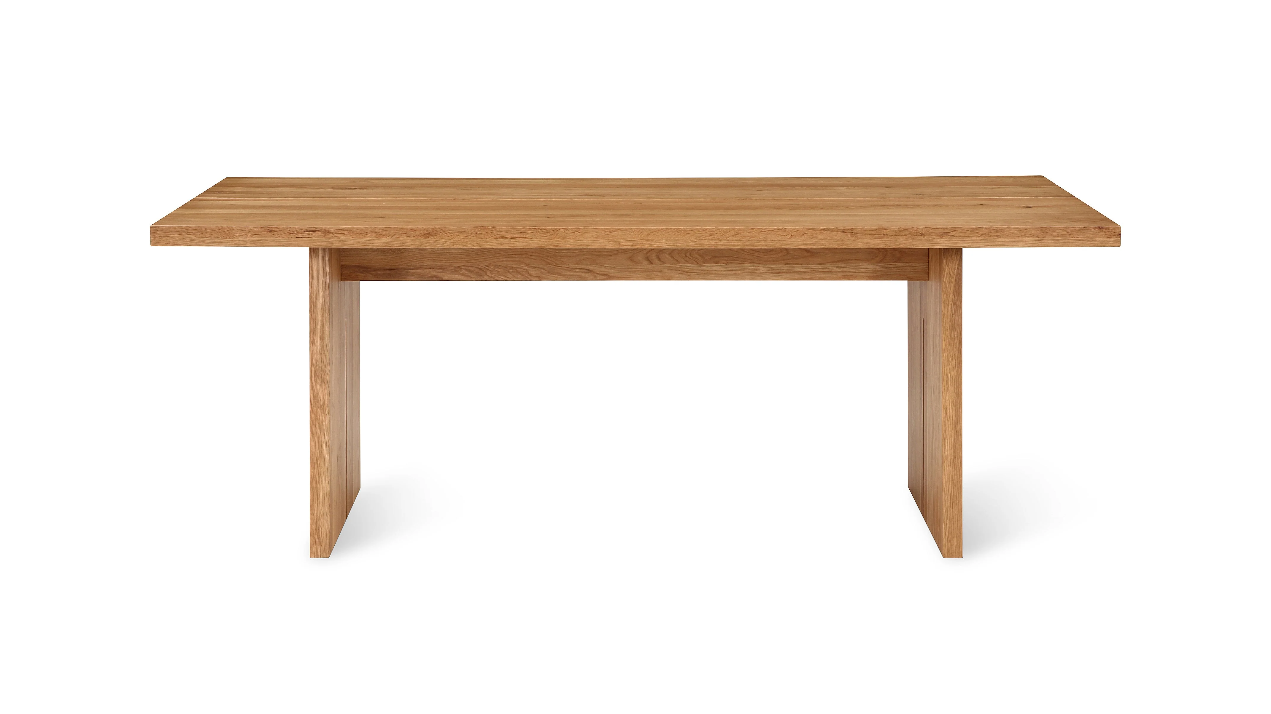 Plane Dining Table, Seats 6-8 People, Oak - Image 6