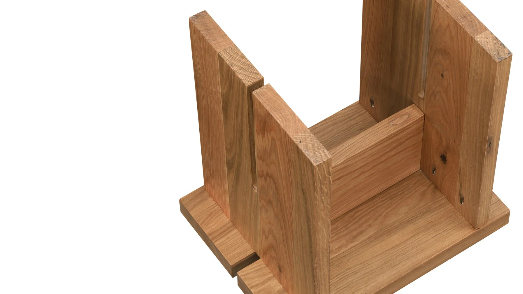 Plane Stool, Oak - Image 10