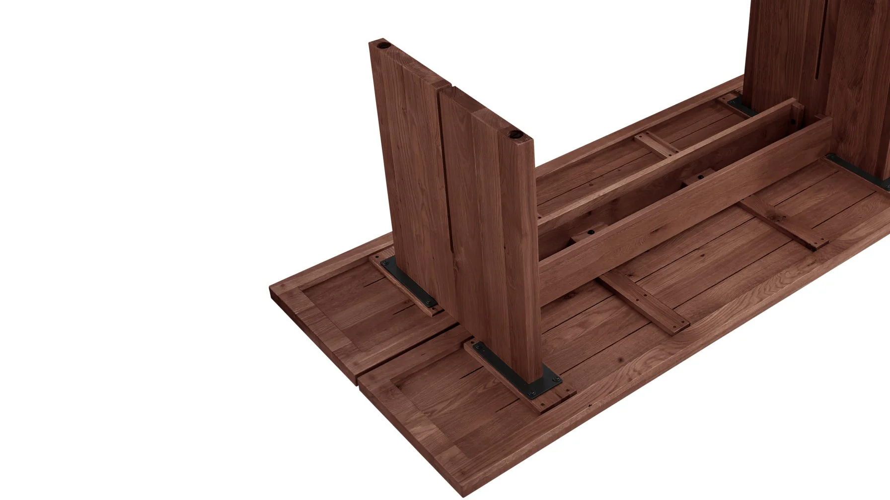 Plane Dining Table, Seats 8-10 People, American Walnut - Image 8