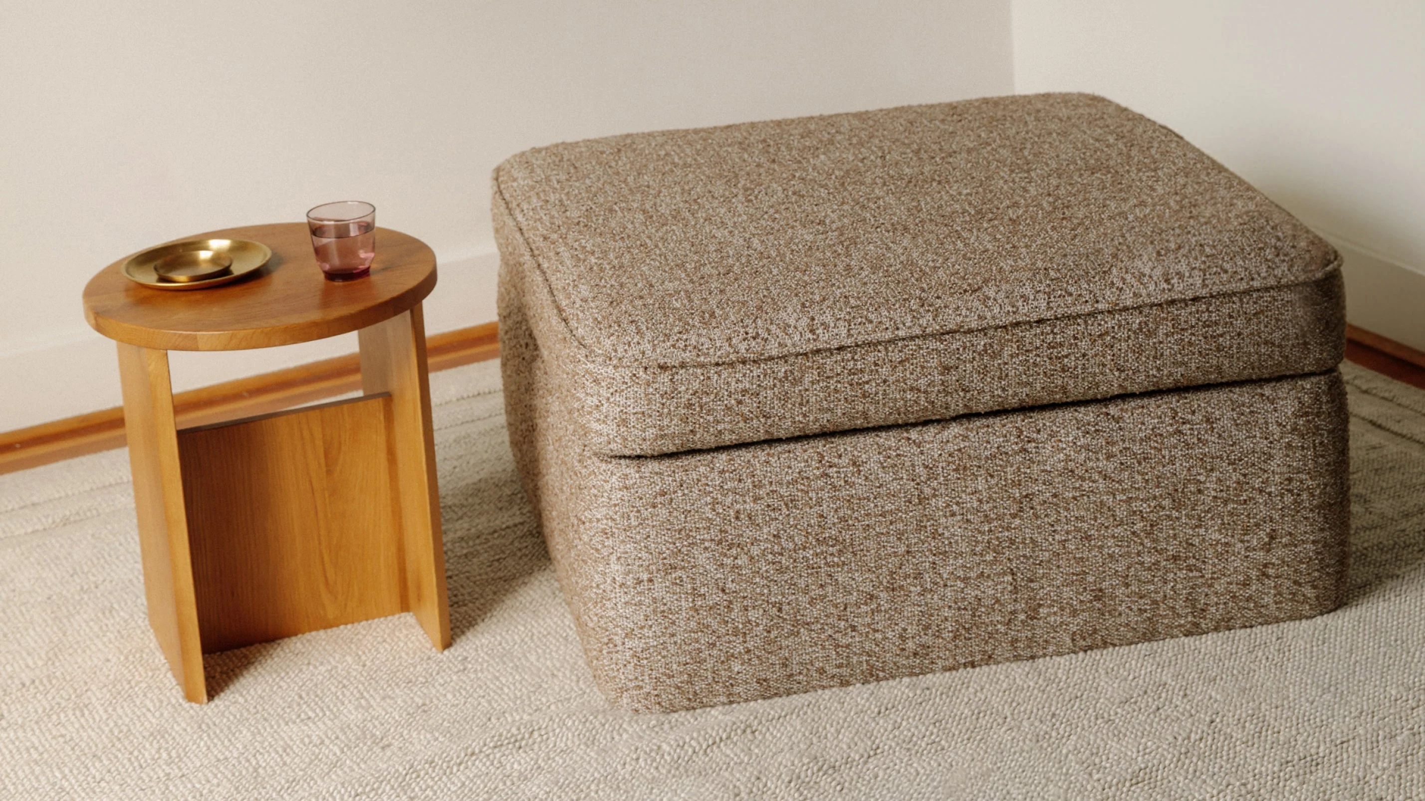 Pod Storage Ottoman, Large, Teddy - Image 4
