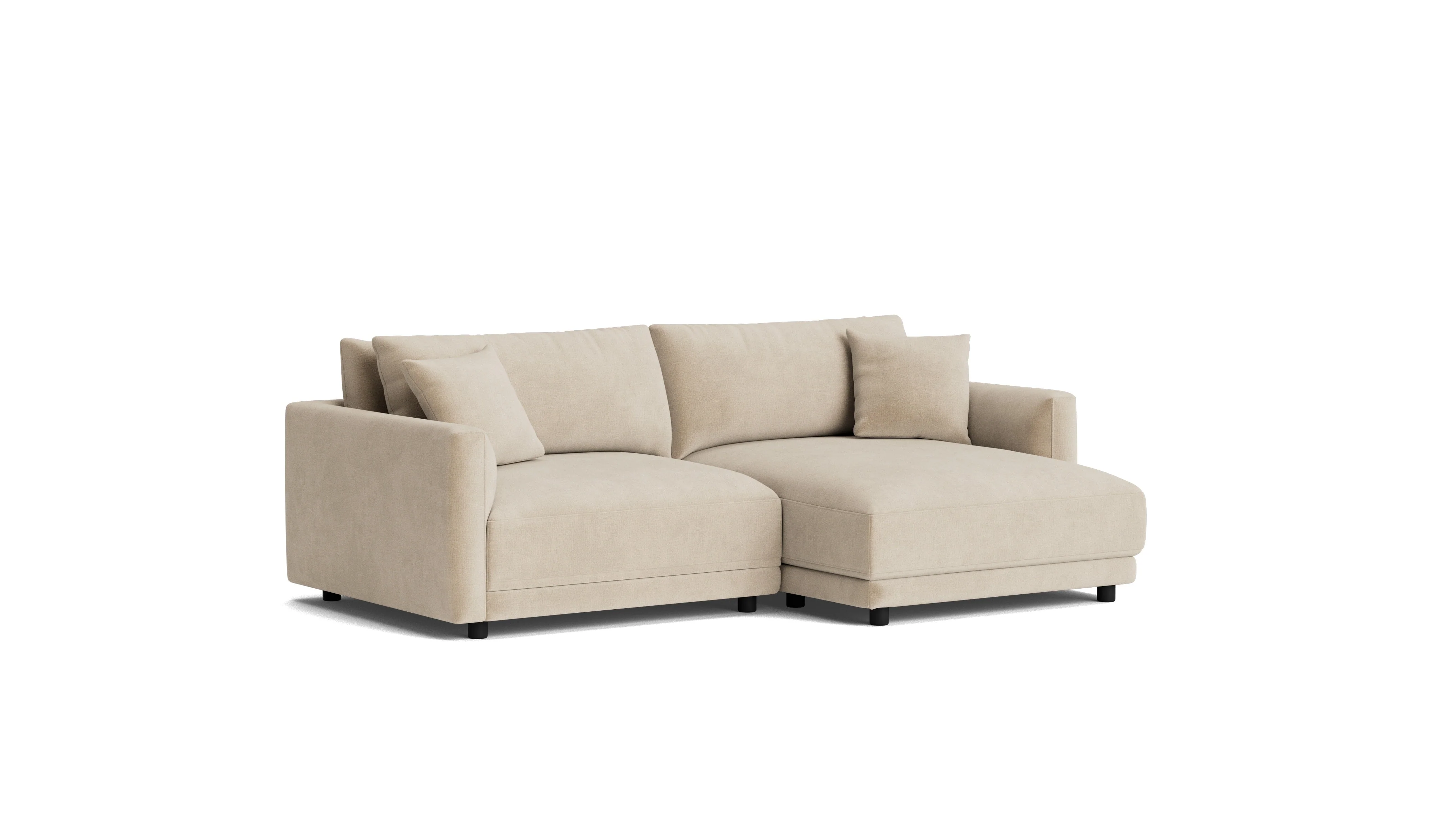 Soft Spot 2-Piece Modular Sectional Right, Cashew - Image 5