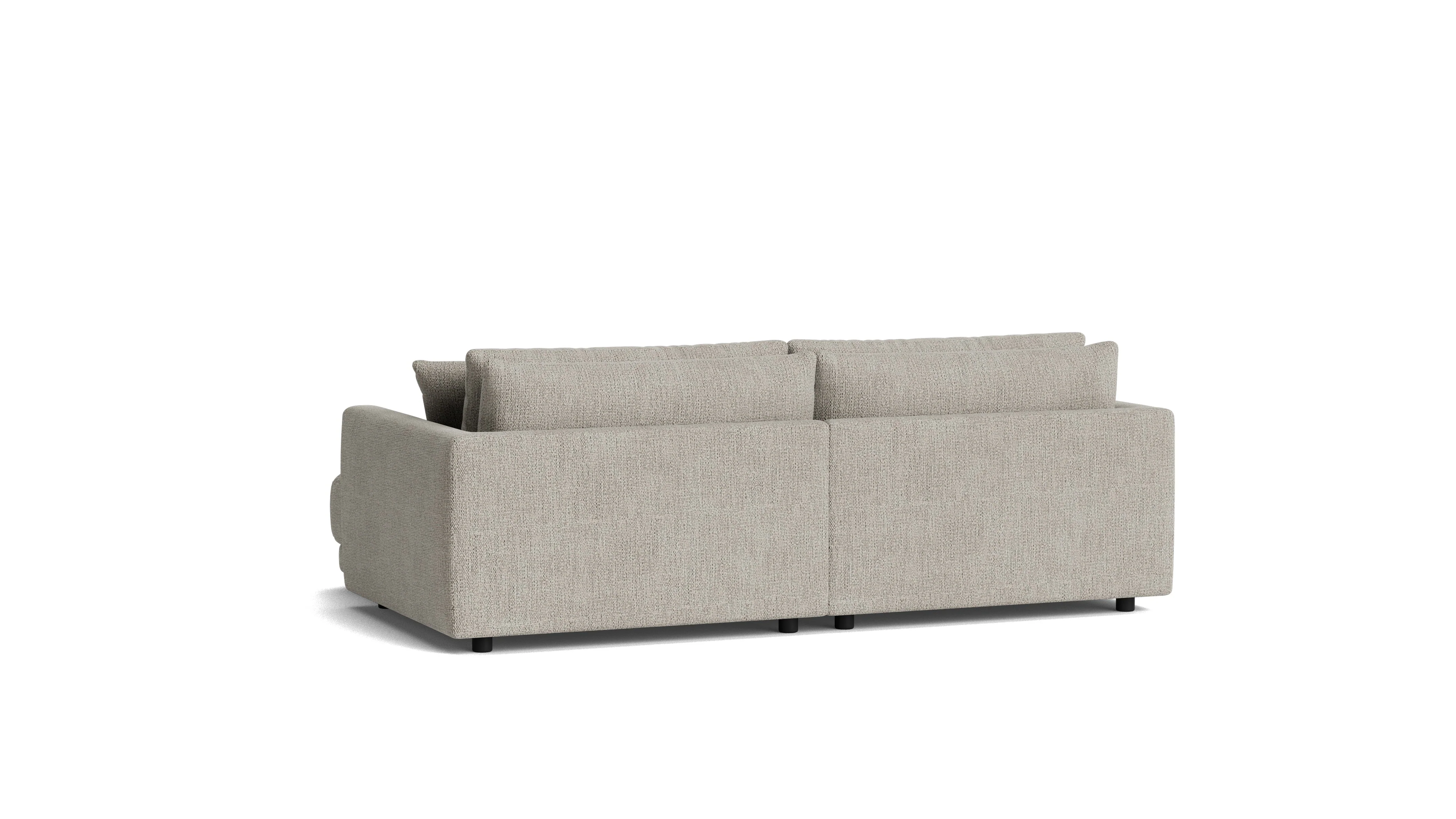 Soft Spot 2-Piece Modular Sectional Right, Oatmeal - Image 5