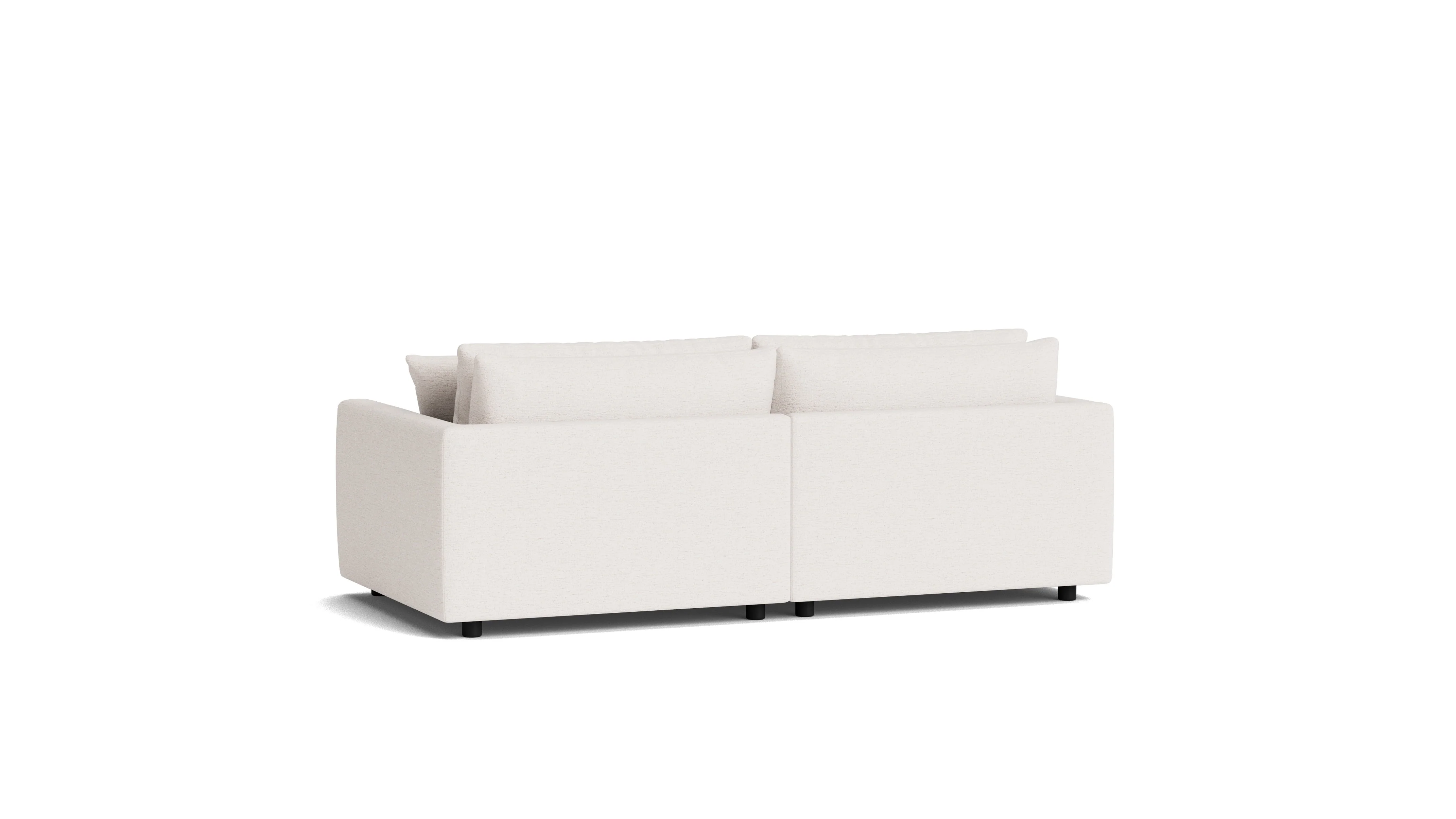 Soft Spot 2-Piece Modular Sofa, Nomad Snow - Image 5