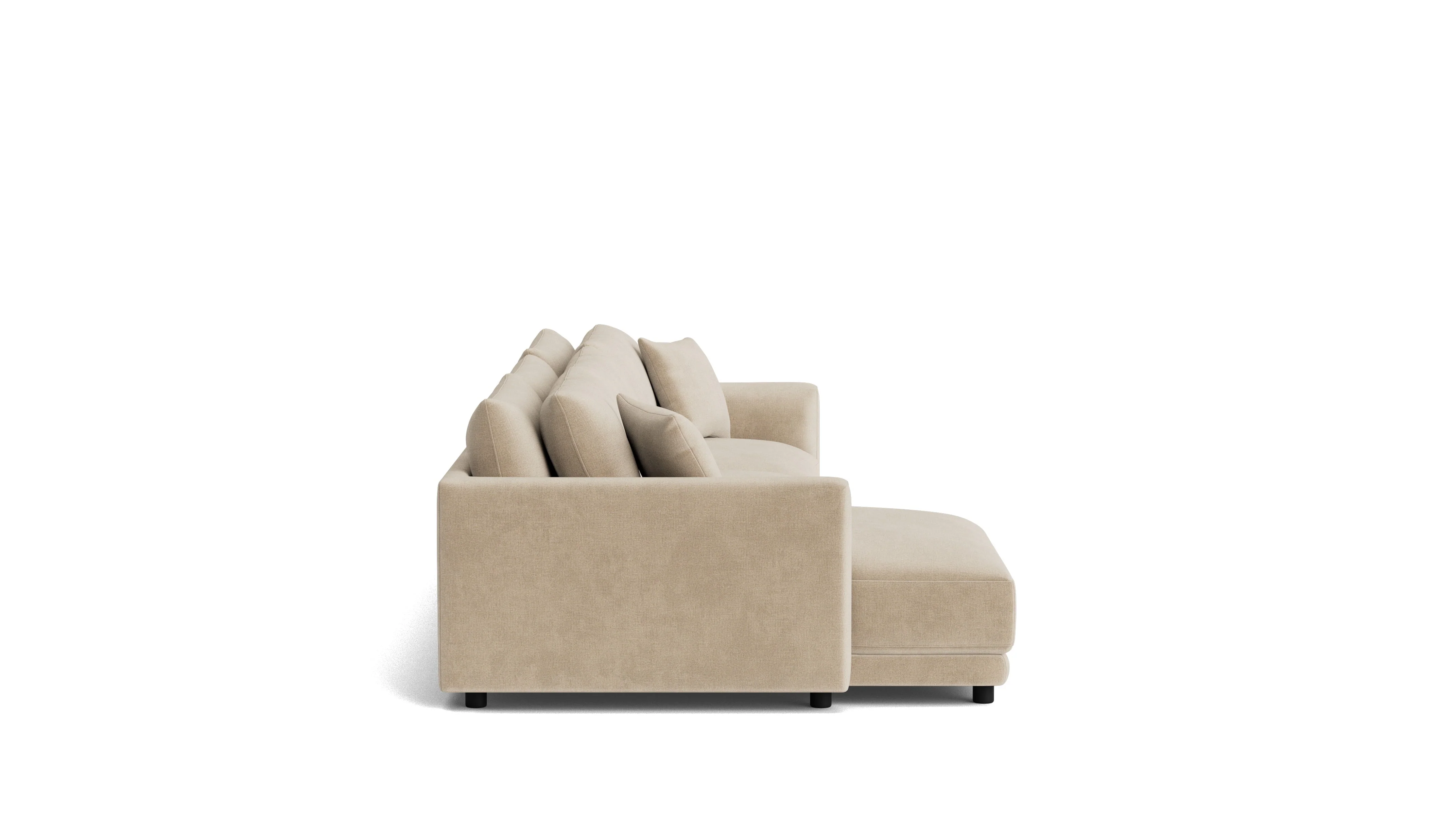 Soft Spot 3-Piece Modular Sectional Left, Cashew - Image 6
