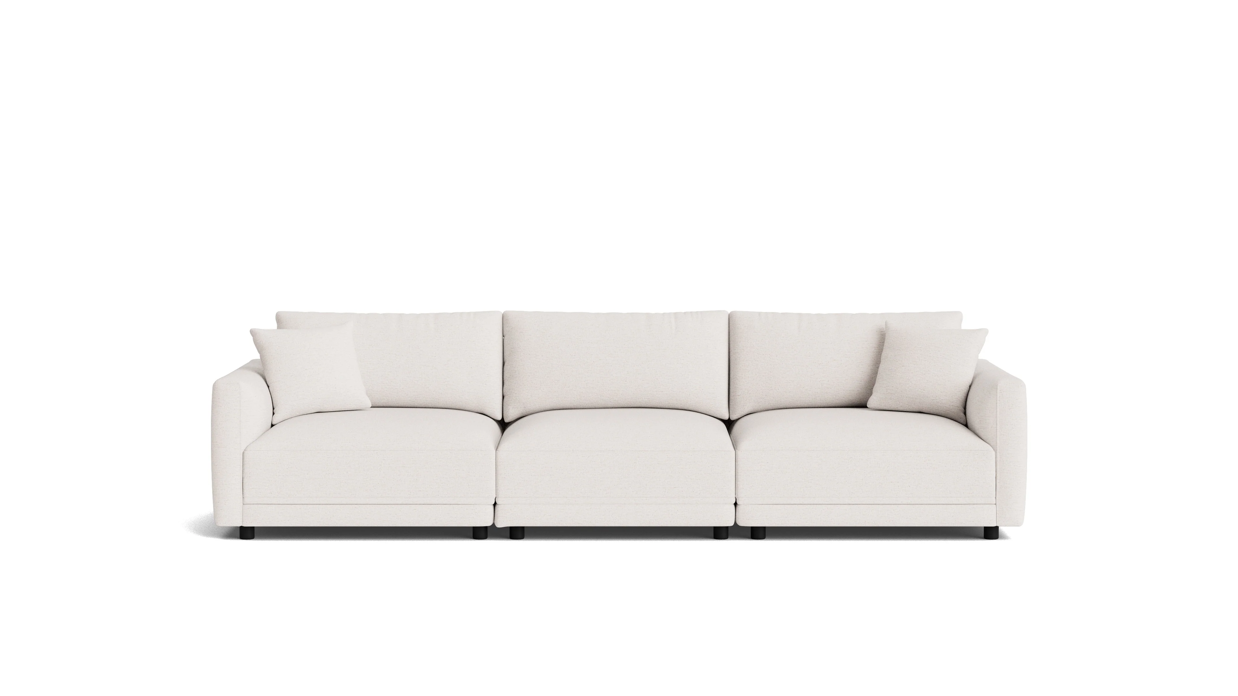 Soft Spot 3-Piece Modular Sofa, Nomad Snow - Image 2
