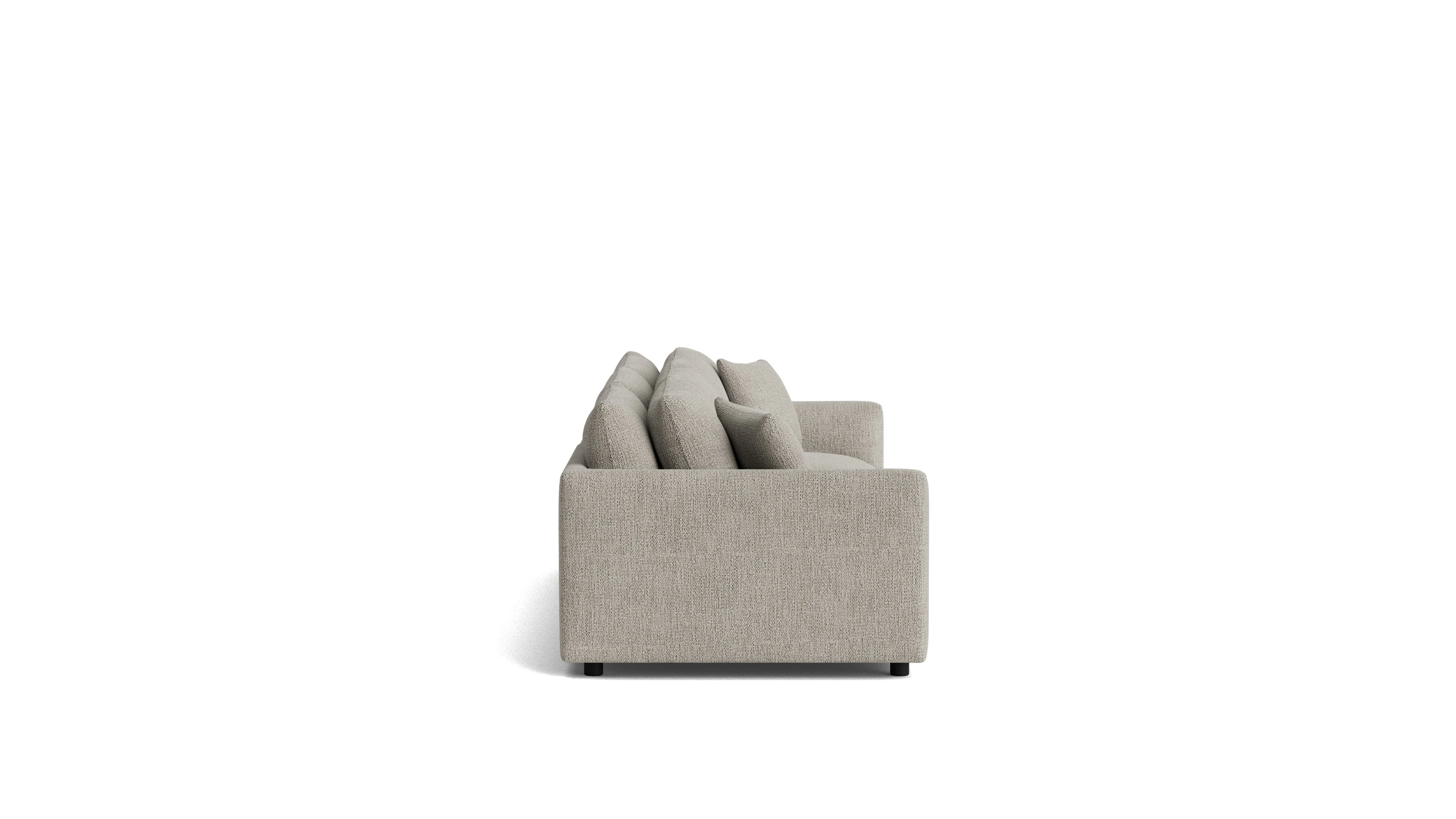 Soft Spot 3-Piece Modular Sofa, Oatmeal - Image 4