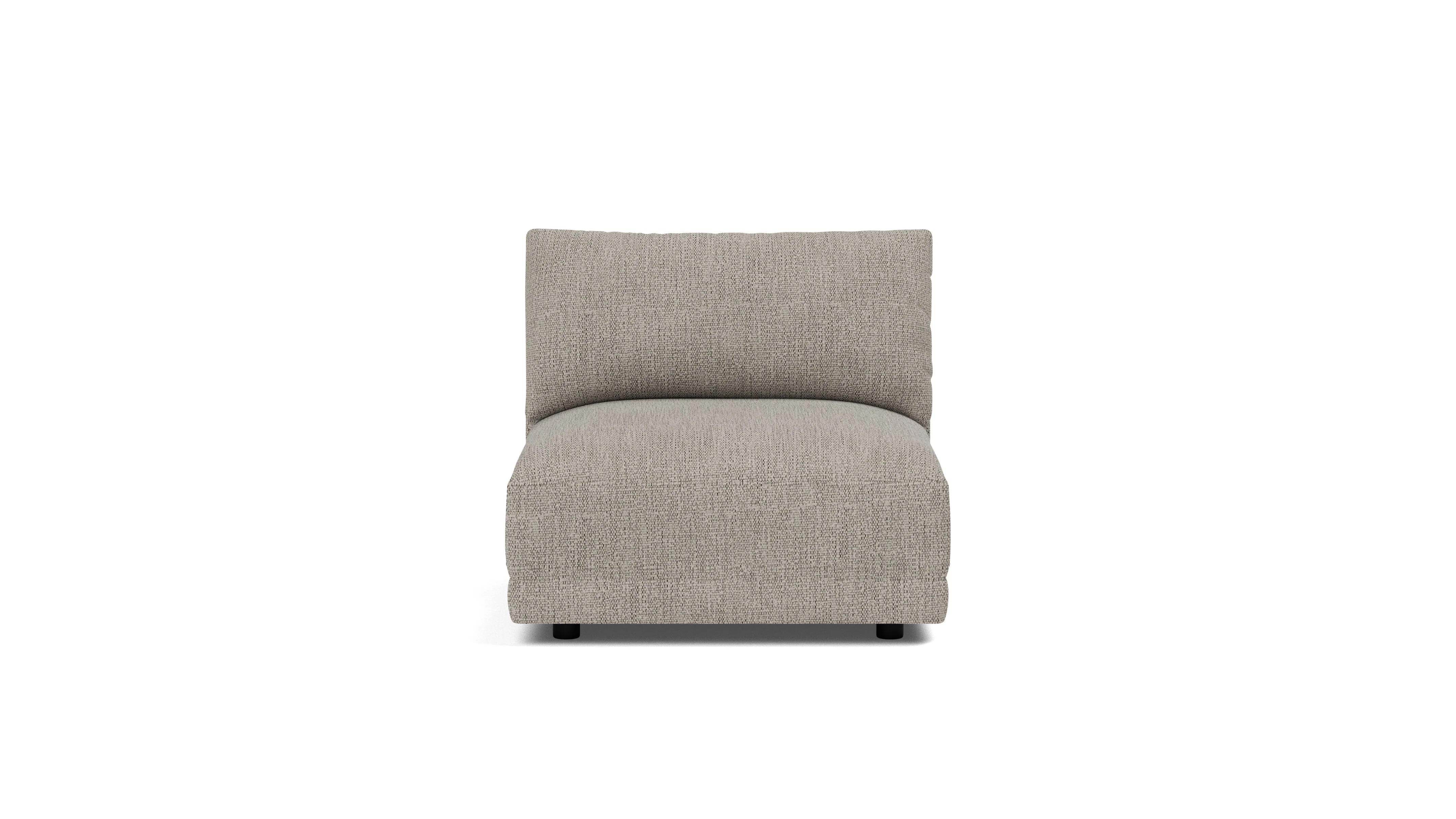 Soft Spot Armless Chair, Oatmeal - Image 2