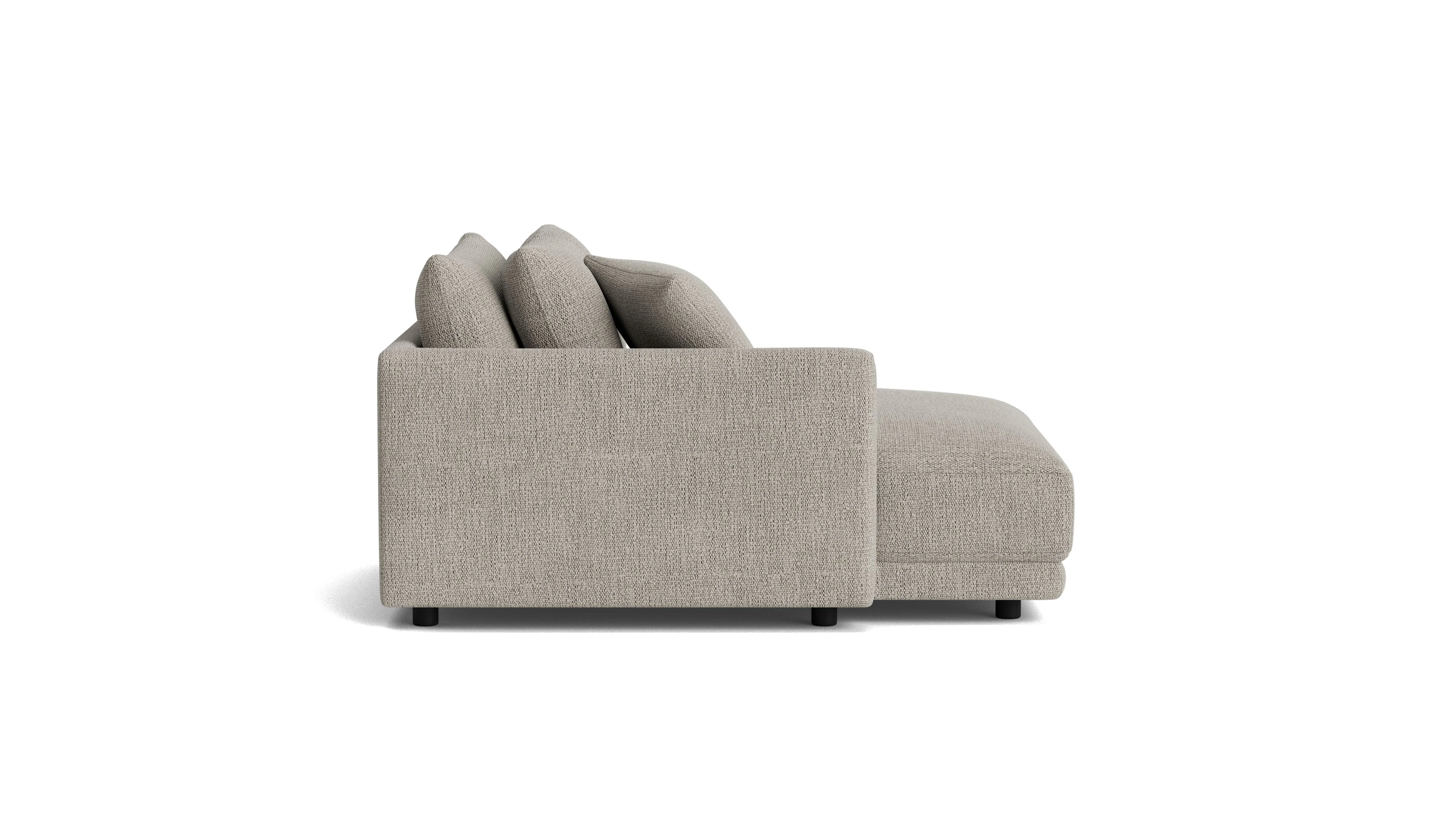 Soft Spot Left Arm Chaise, Oatmeal - Image 4