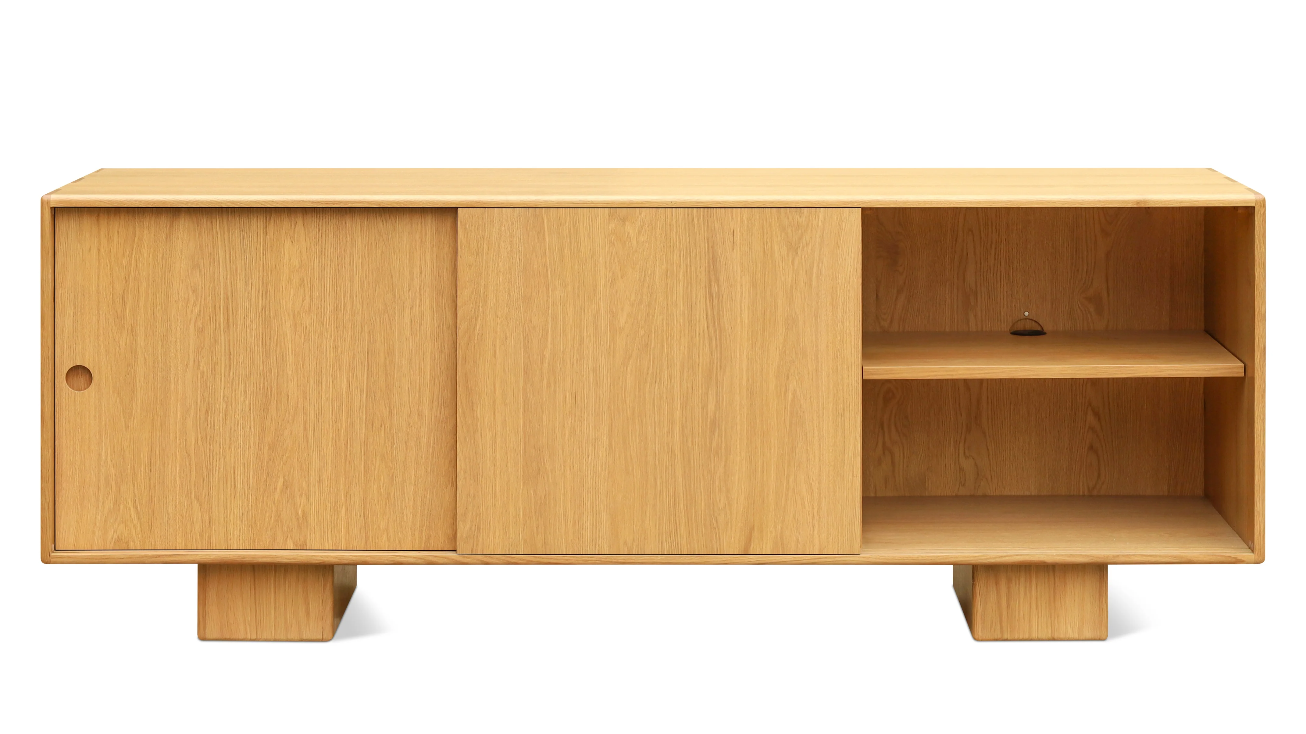 Square Up Sideboard, Oak - Image 6