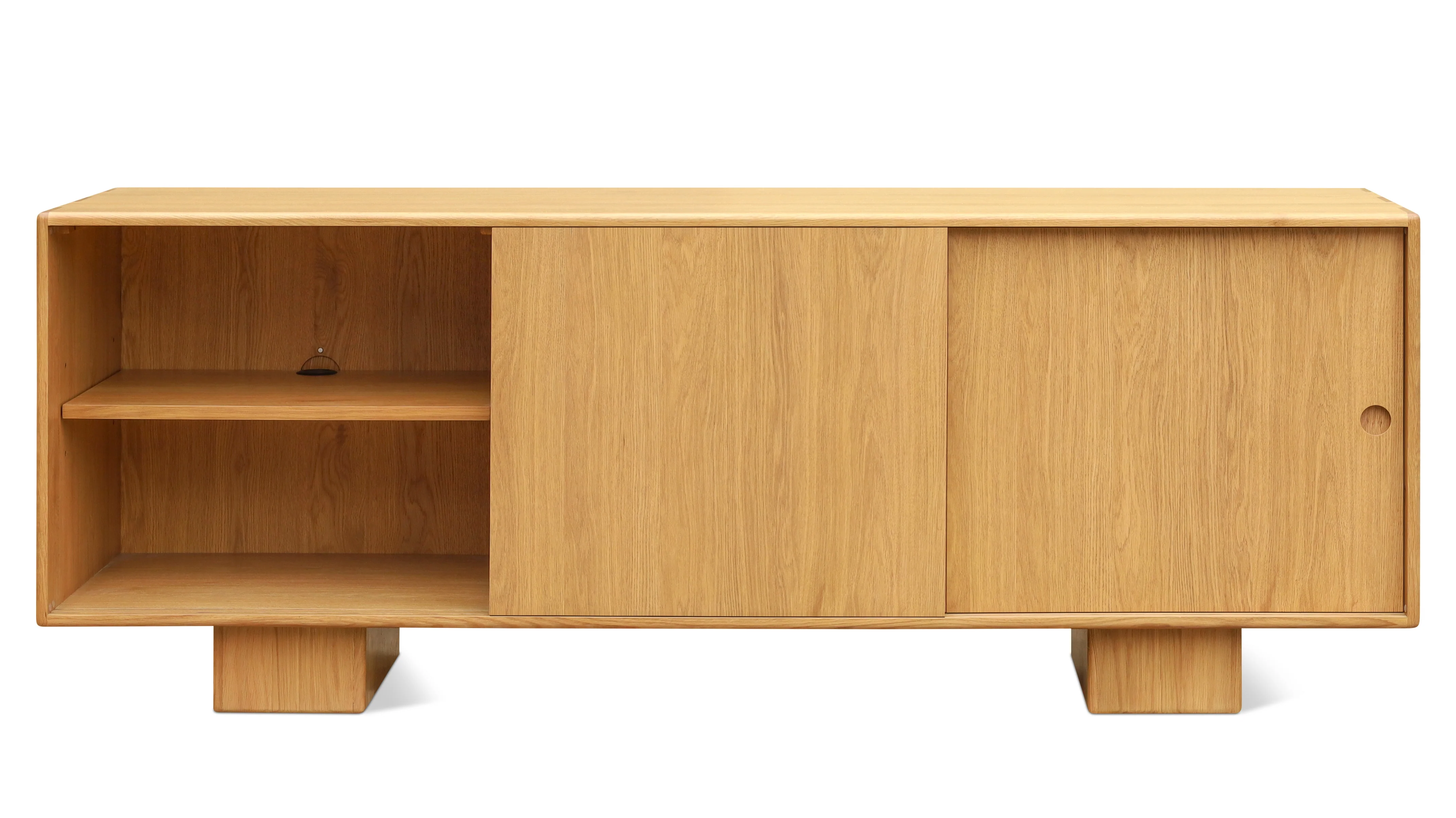 Square Up Sideboard, Oak - Image 7