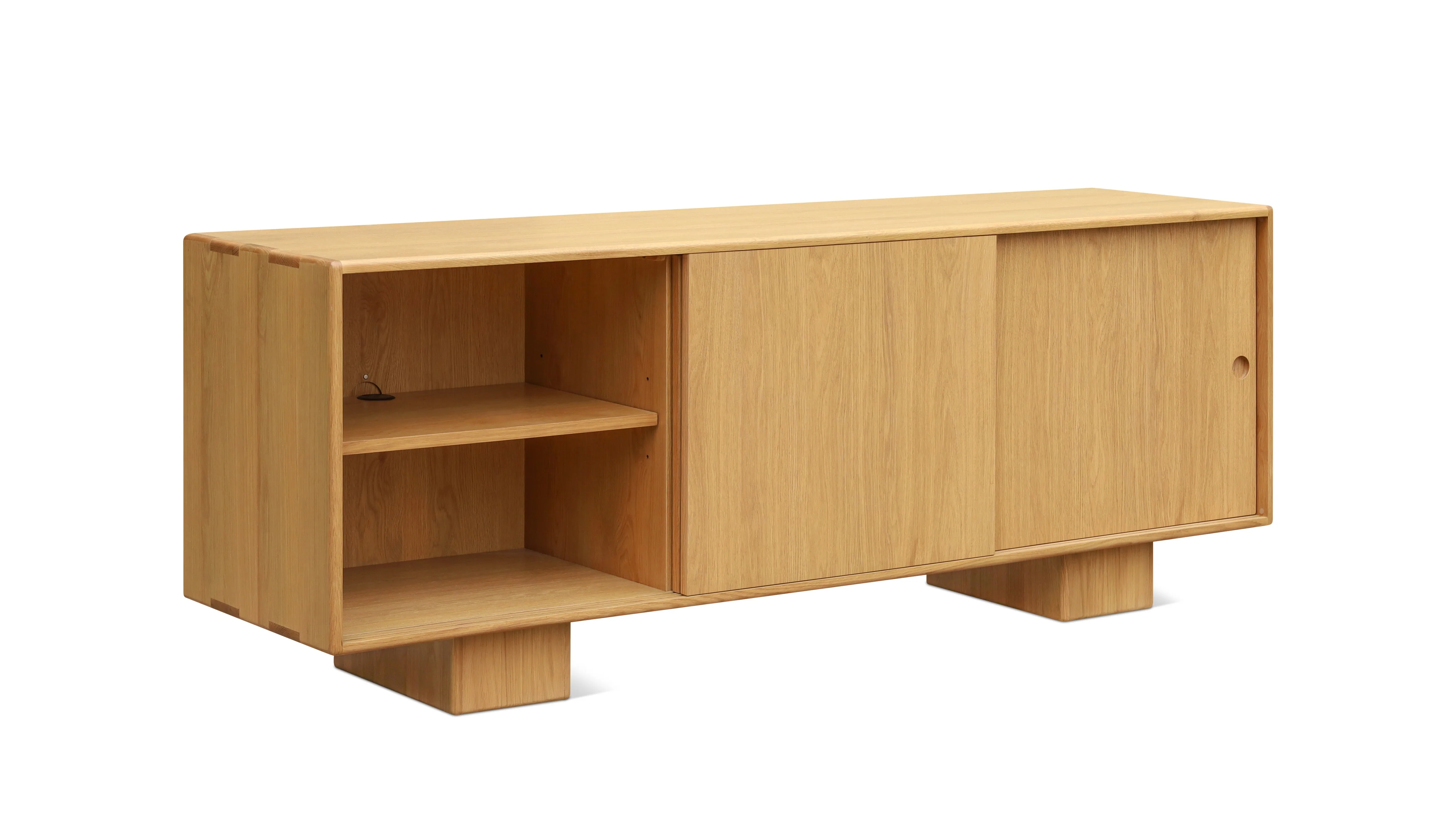 Square Up Sideboard, Oak - Image 9