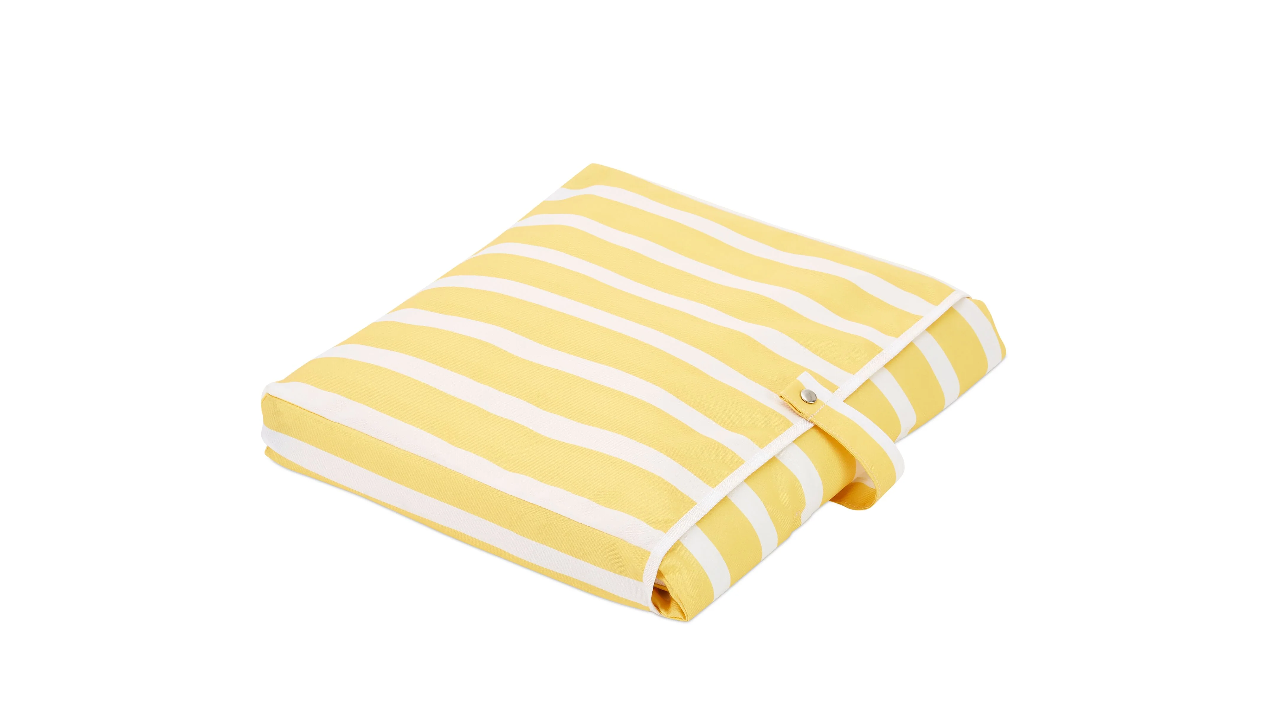 Shore Thing Beach Mat, Lemon Stripe - Image 11