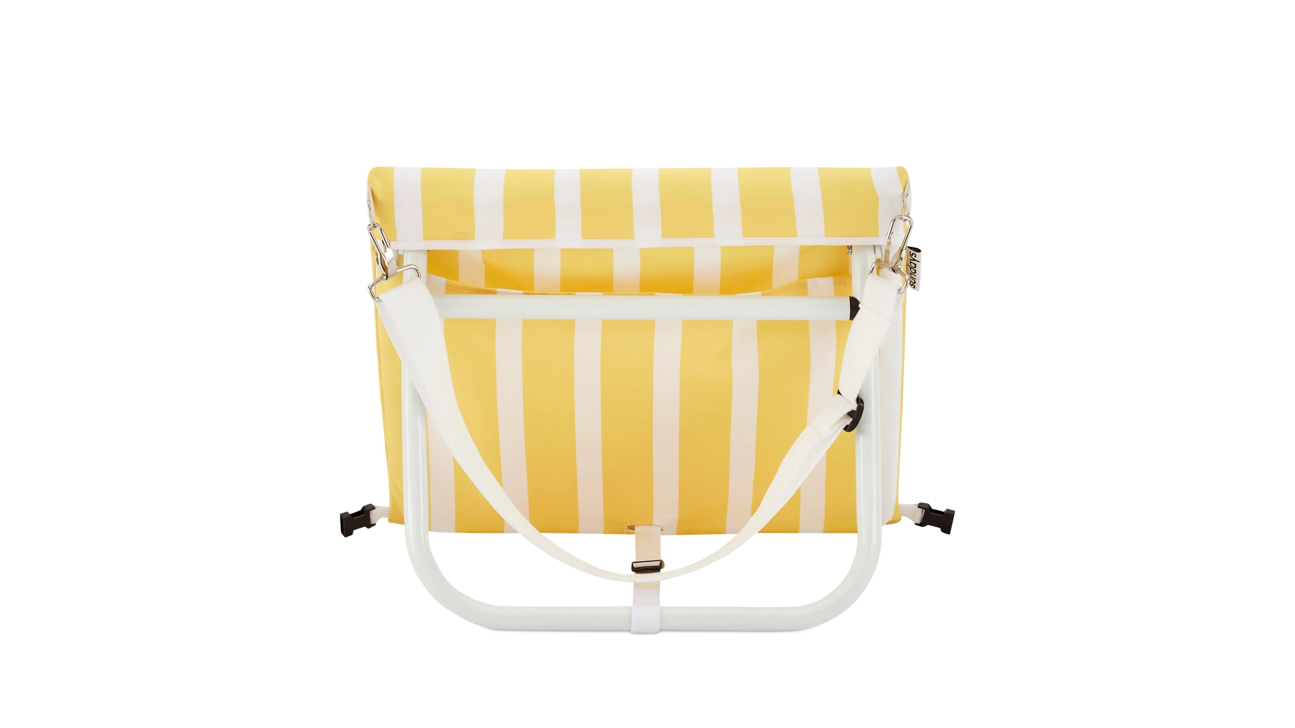 Shore Thing Beach Mat, Lemon Stripe - Image 6