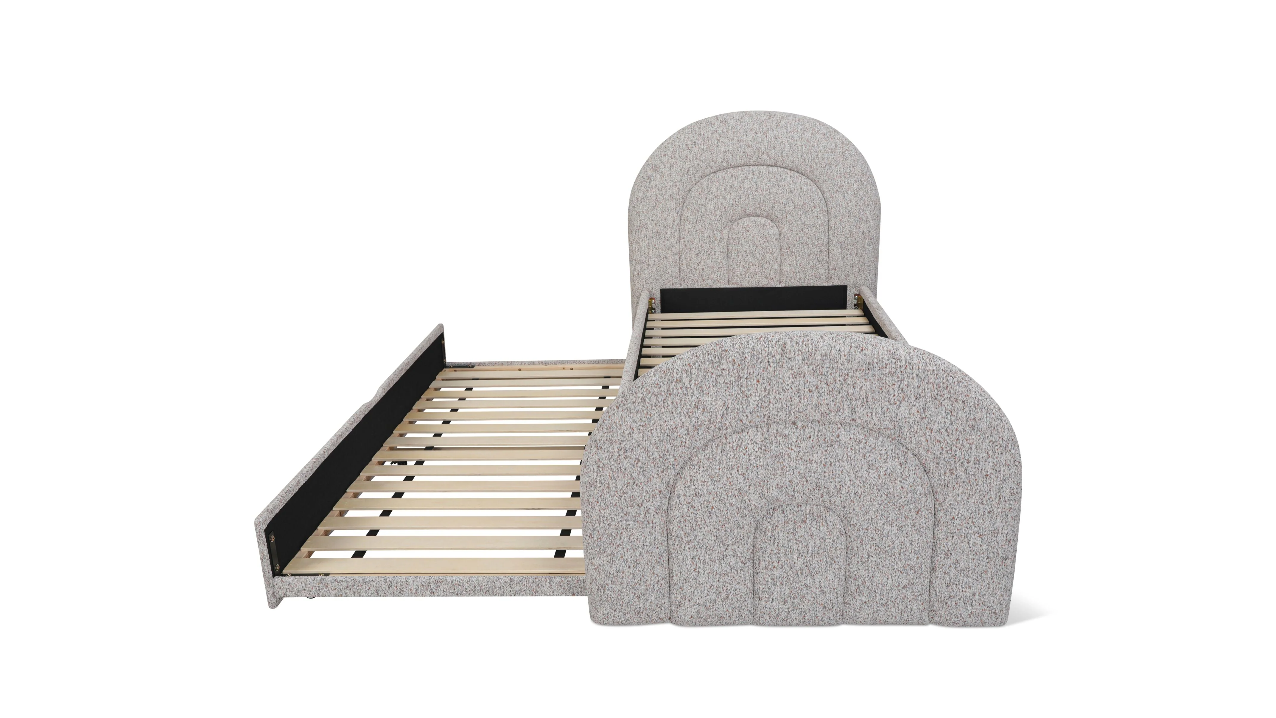 Sunrise Trundle Bed, Twin, Cobble - Image 12