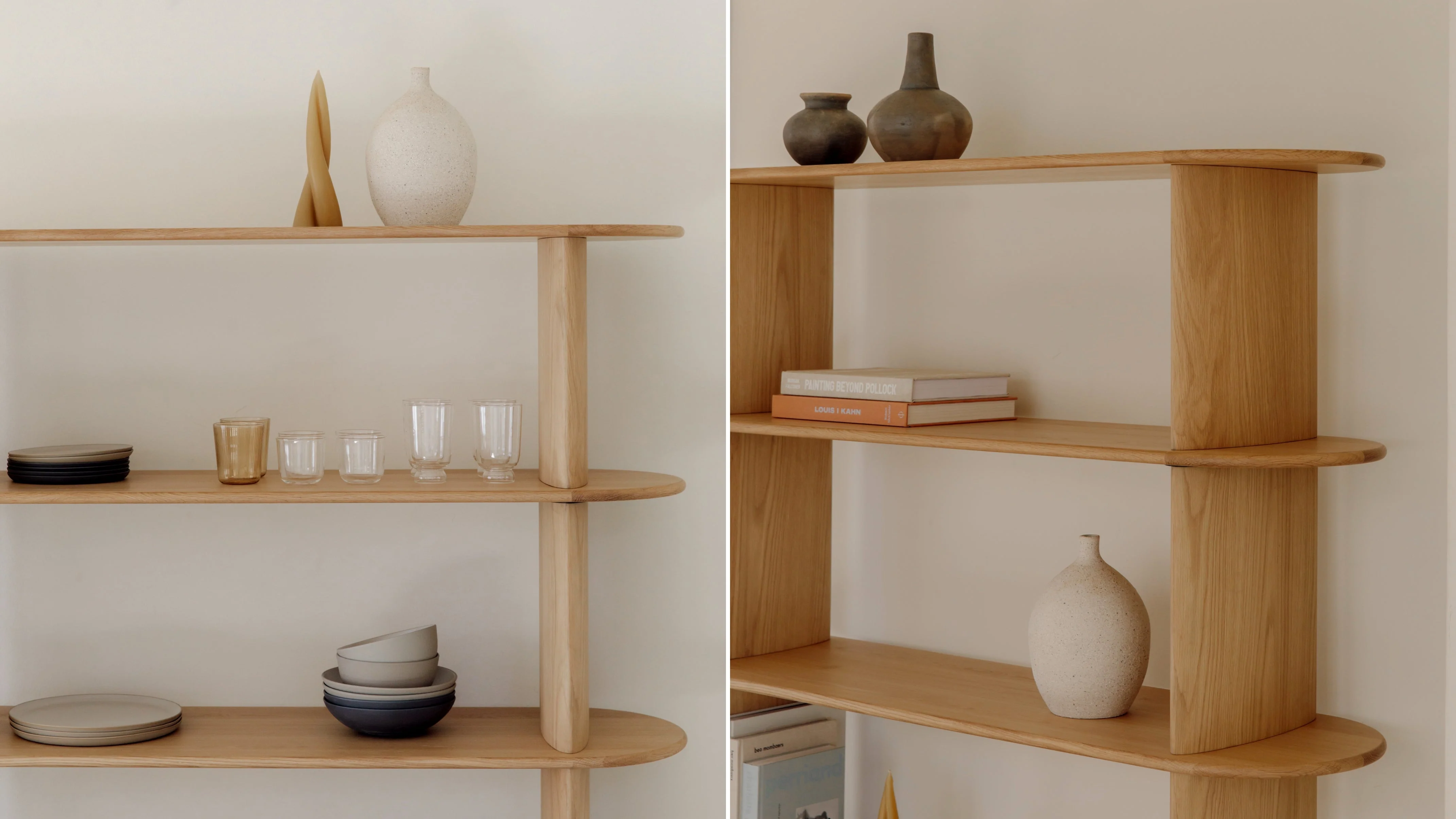 Union Bookshelf, White Oak - Image 4