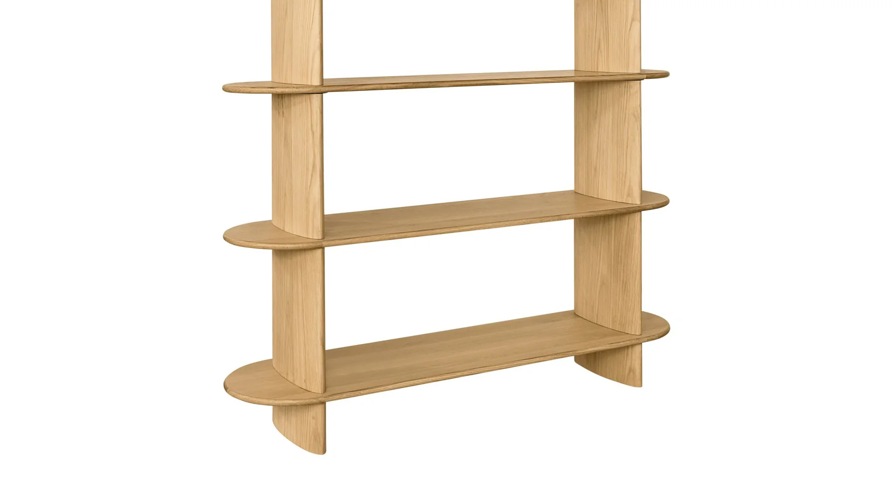 Union Bookshelf, White Oak - Image 8