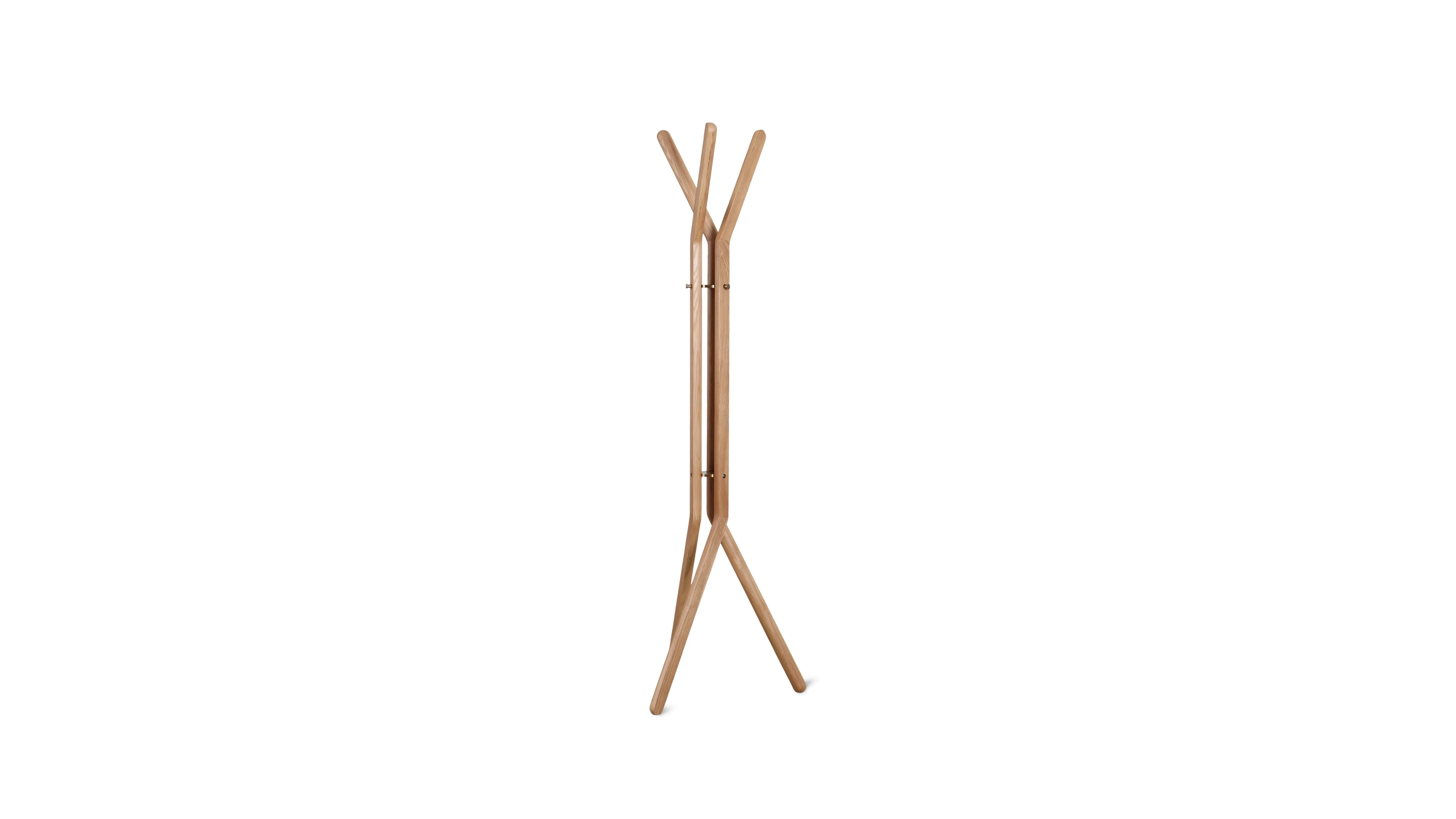 Unwind Coatrack, Stained Oak - Image 5