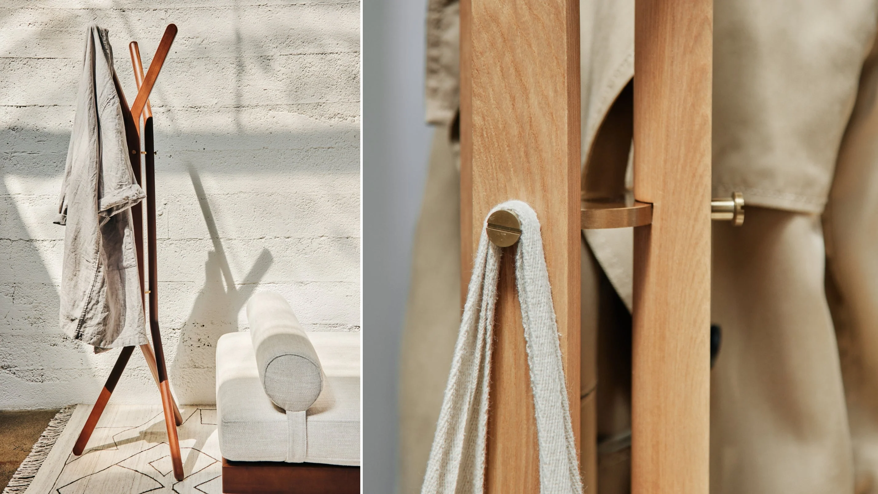 Unwind Coatrack, Stained Walnut - Image 3