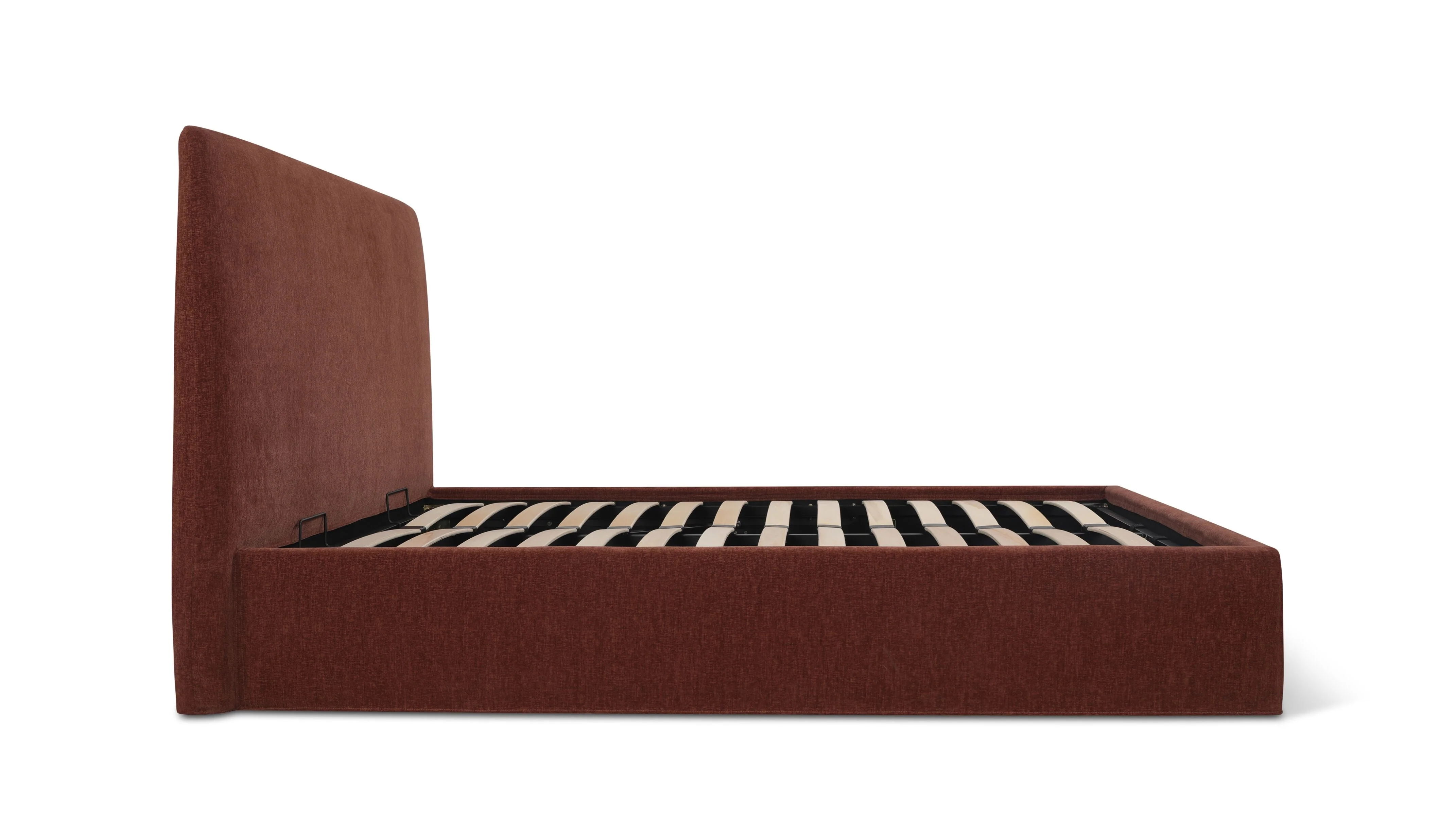 Wave Storage Bed, King, Toffee - Image 8