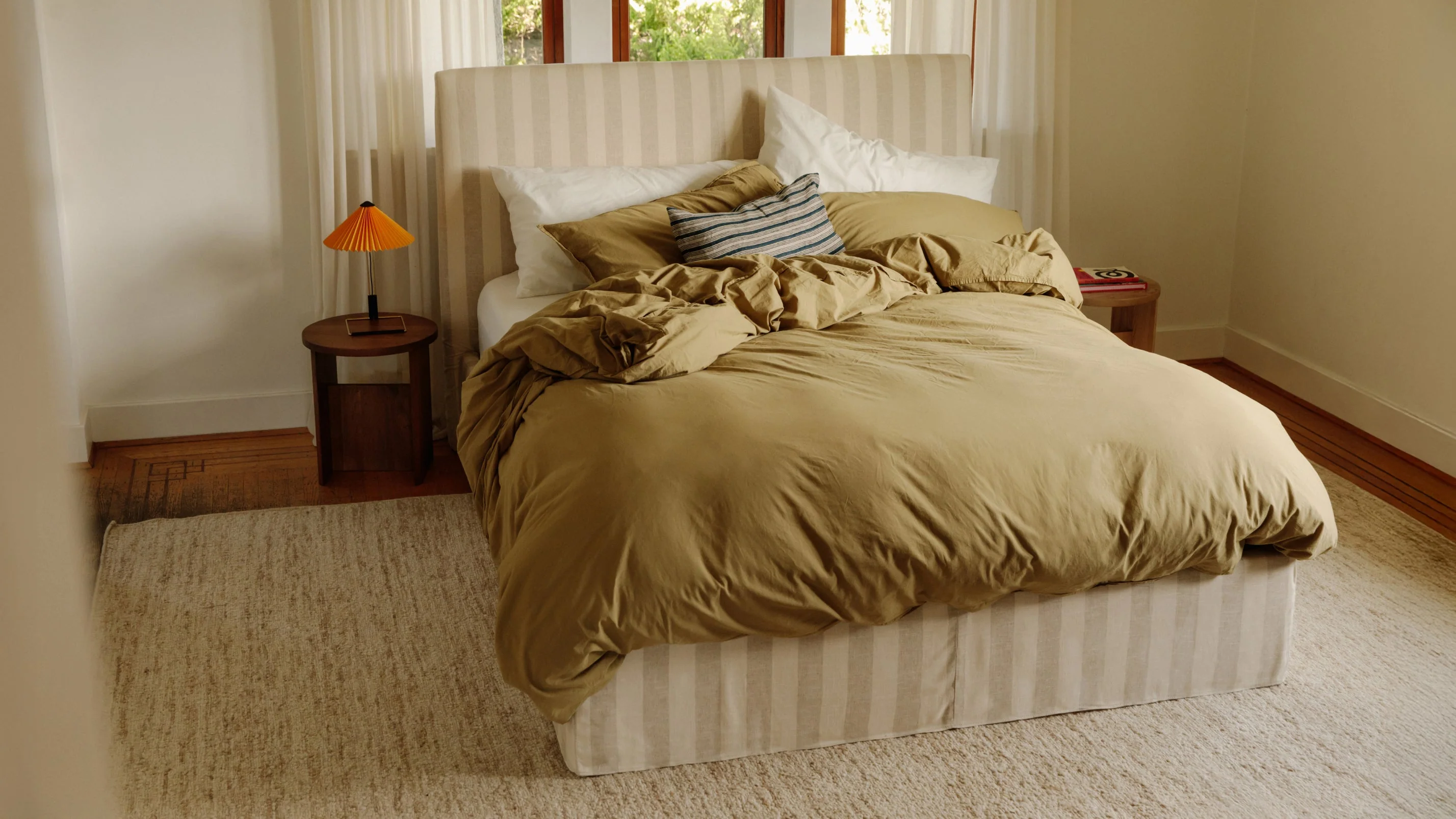 Wave Storage Bed, Queen, Dover Stripe - Image 4