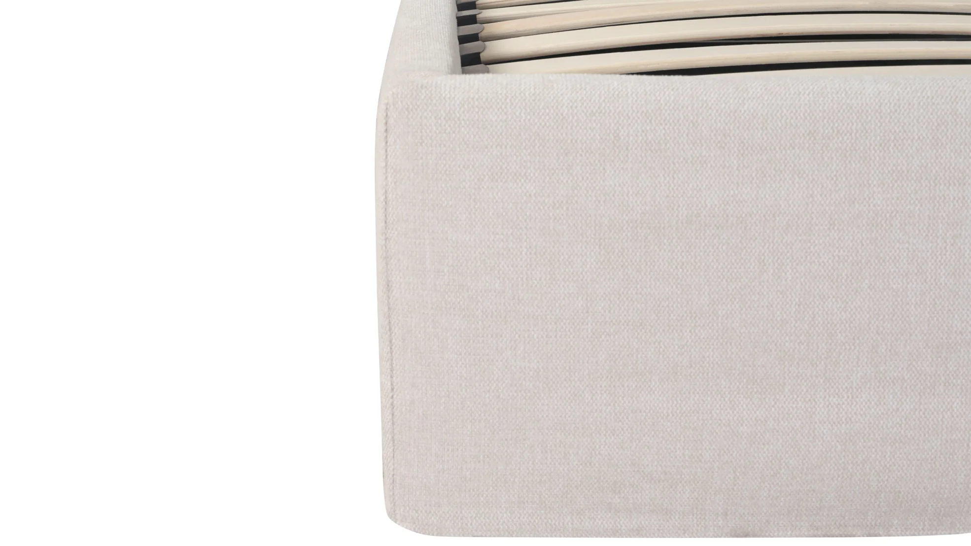 Wave Storage Bed, Queen, Latte - Image 18